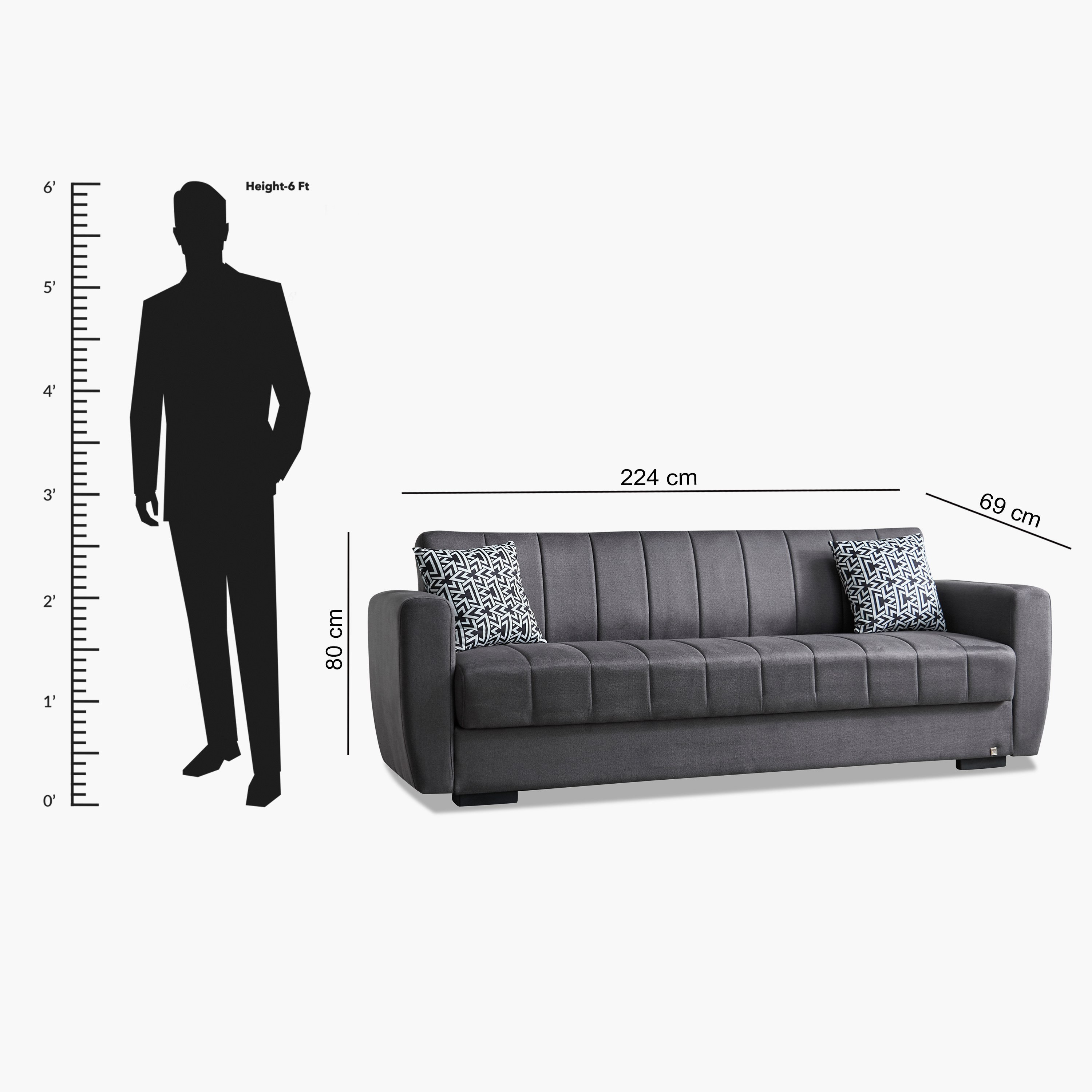 Armina 3-Seater Sofa Bed with Storage and 2 Cushions-hbxfurniture-sofasandarmchairs-sofabeds-image-15