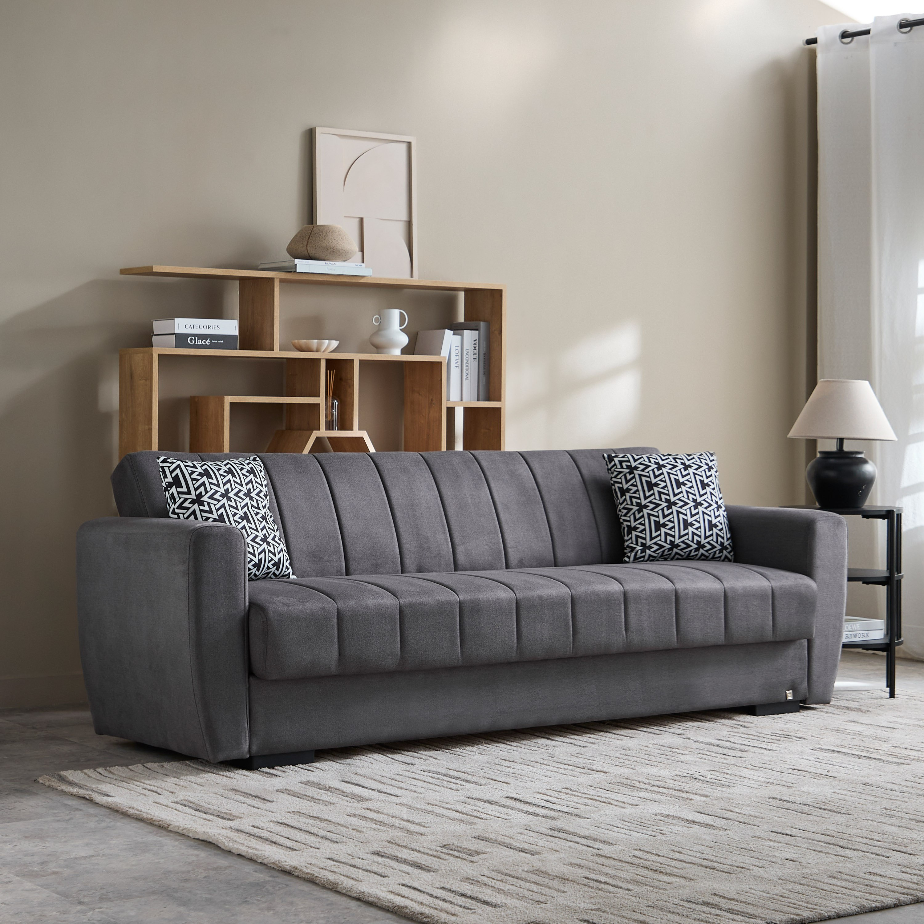 Armina 3-Seater Sofa Bed with Storage and 2 Cushions-hbxfurniture-sofasandarmchairs-sofabeds-image-10