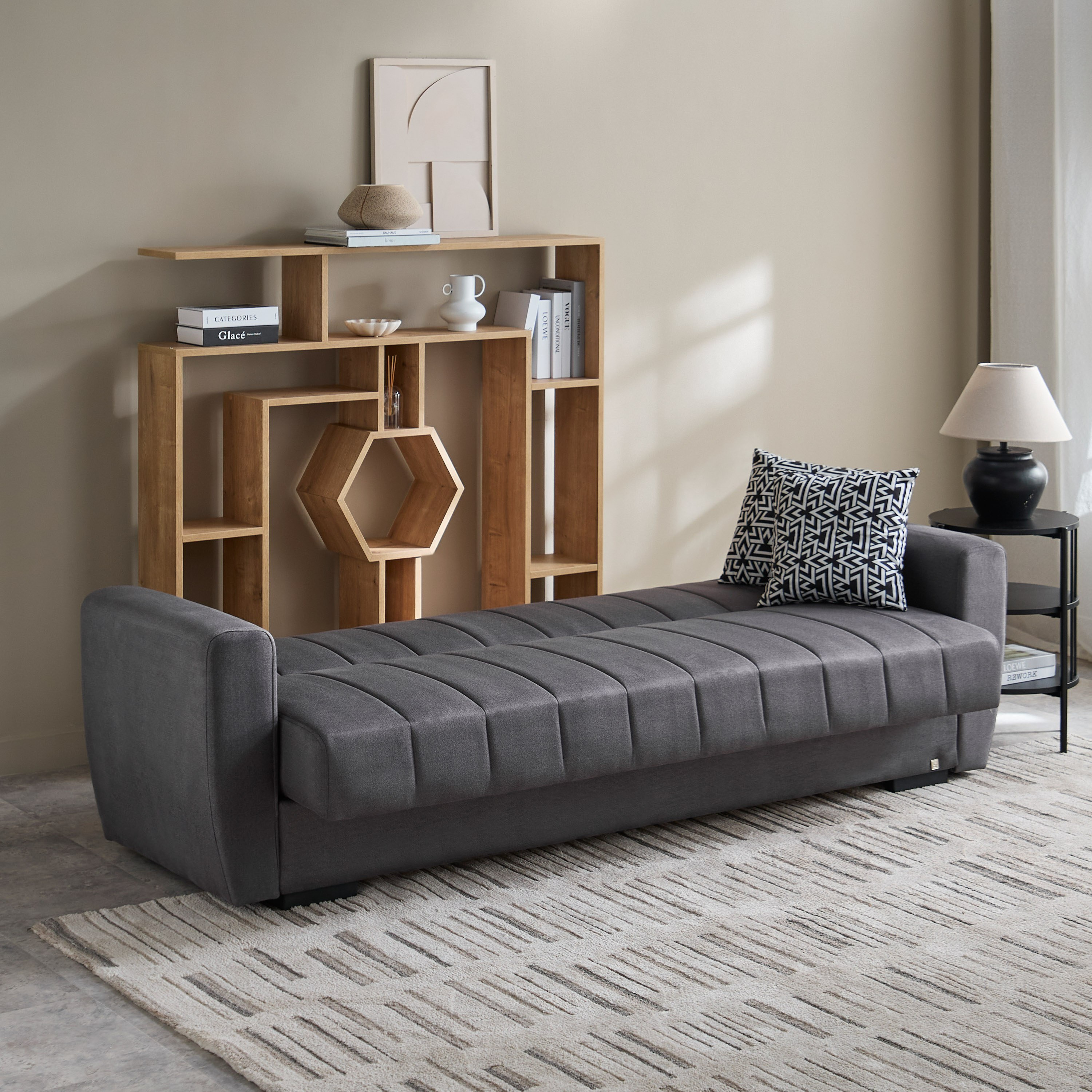 Armina 3-Seater Sofa Bed with Storage and 2 Cushions-hbxfurniture-sofasandarmchairs-sofabeds-image-12