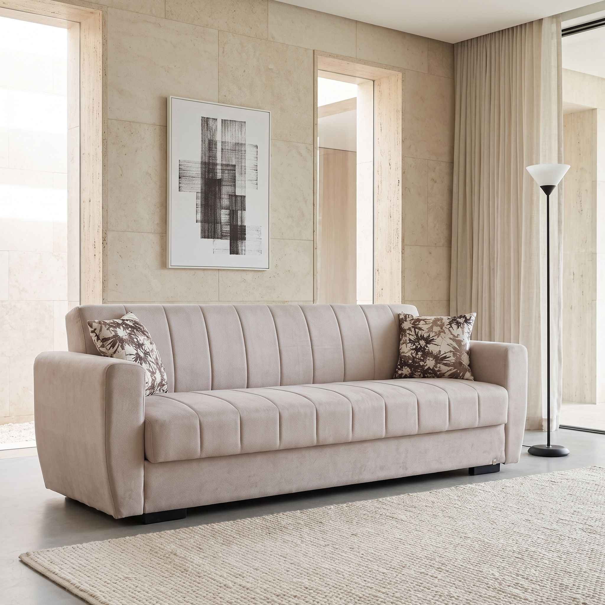 Armina 3-Seater Sofa Bed with Storage and 2 Cushions-hbxfurniture-sofasandarmchairs-sofabeds-image-15