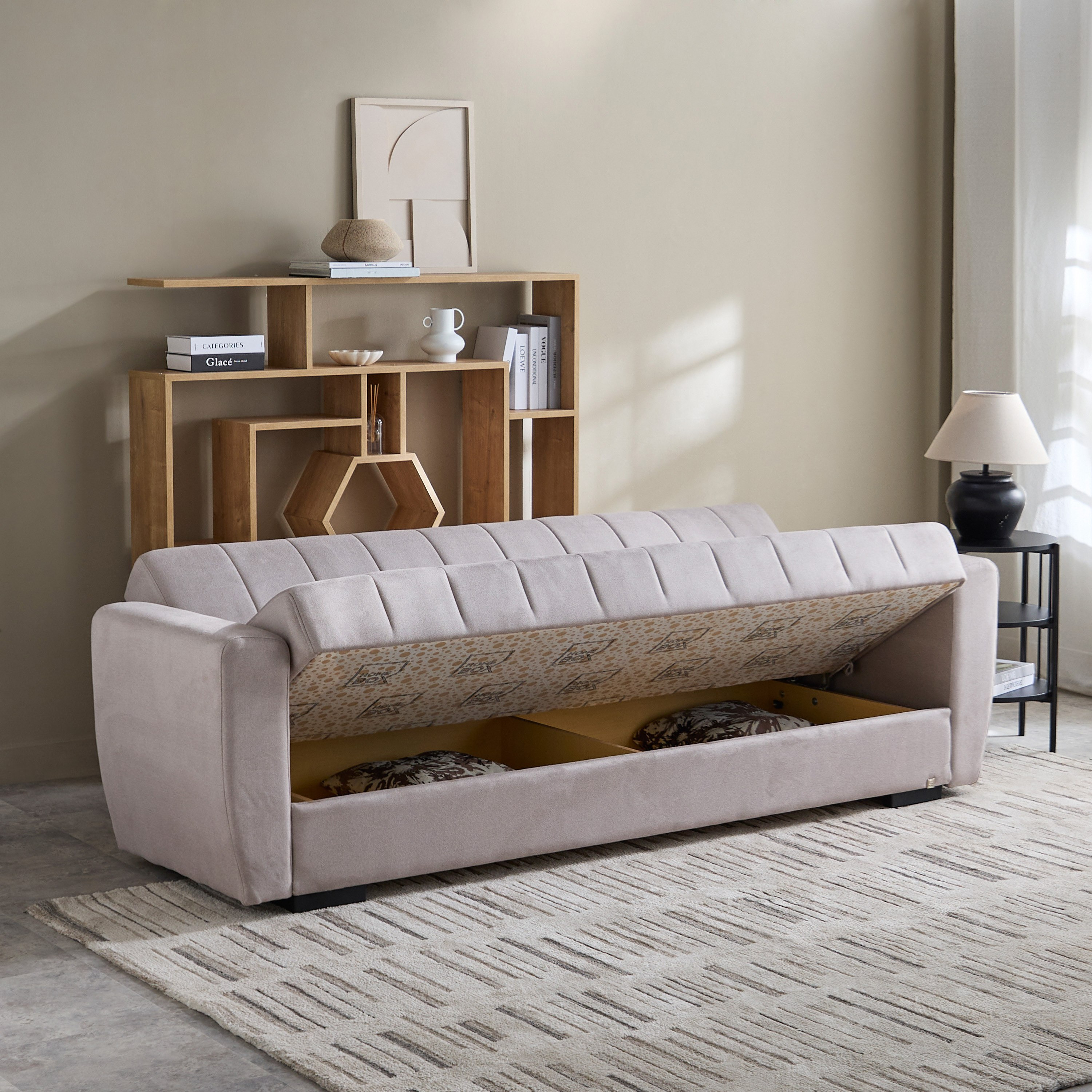 Armina 3-Seater Sofa Bed with Storage and 2 Cushions-hbxfurniture-sofasandarmchairs-sofabeds-image-25