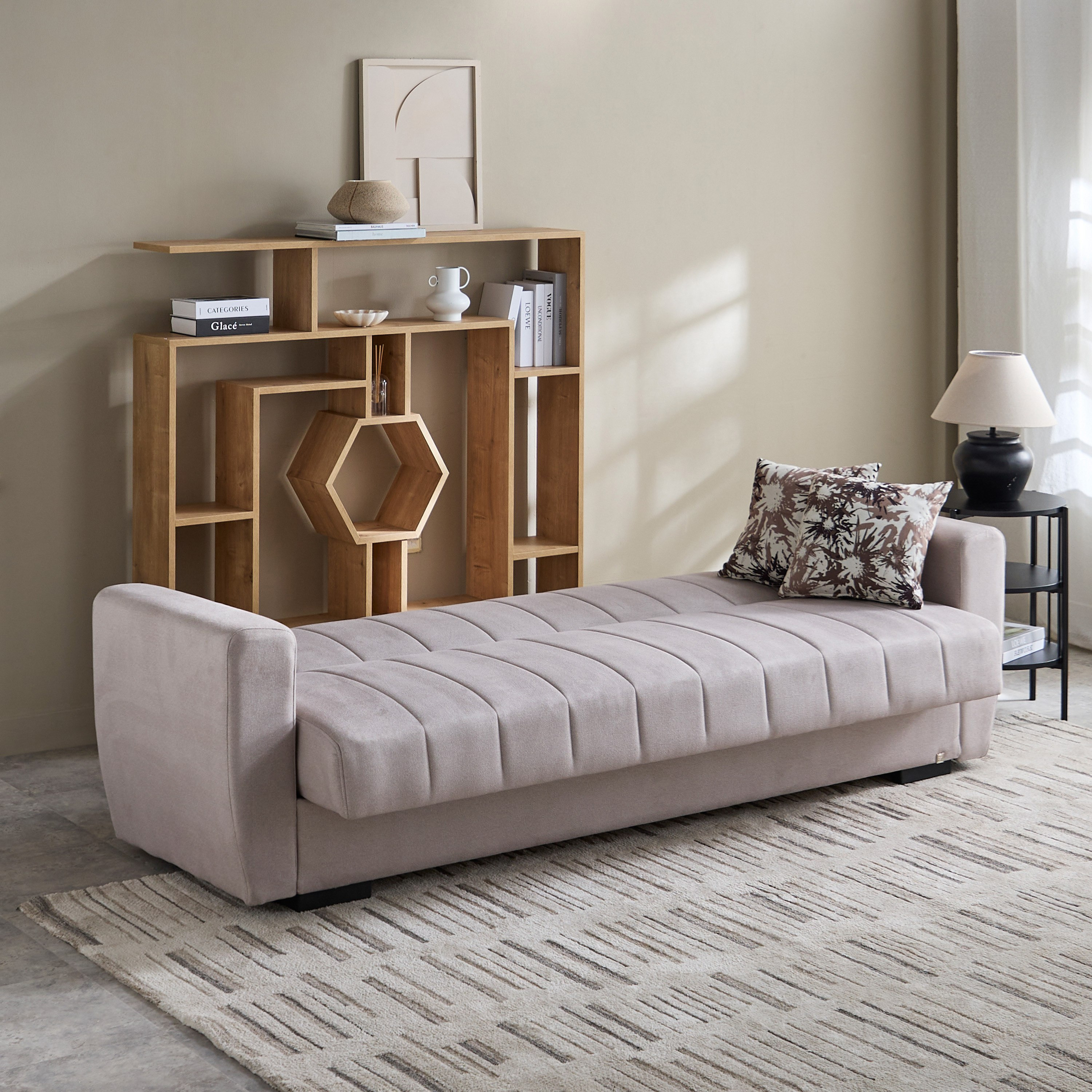 Armina 3-Seater Sofa Bed with Storage and 2 Cushions-hbxfurniture-sofasandarmchairs-sofabeds-image-26