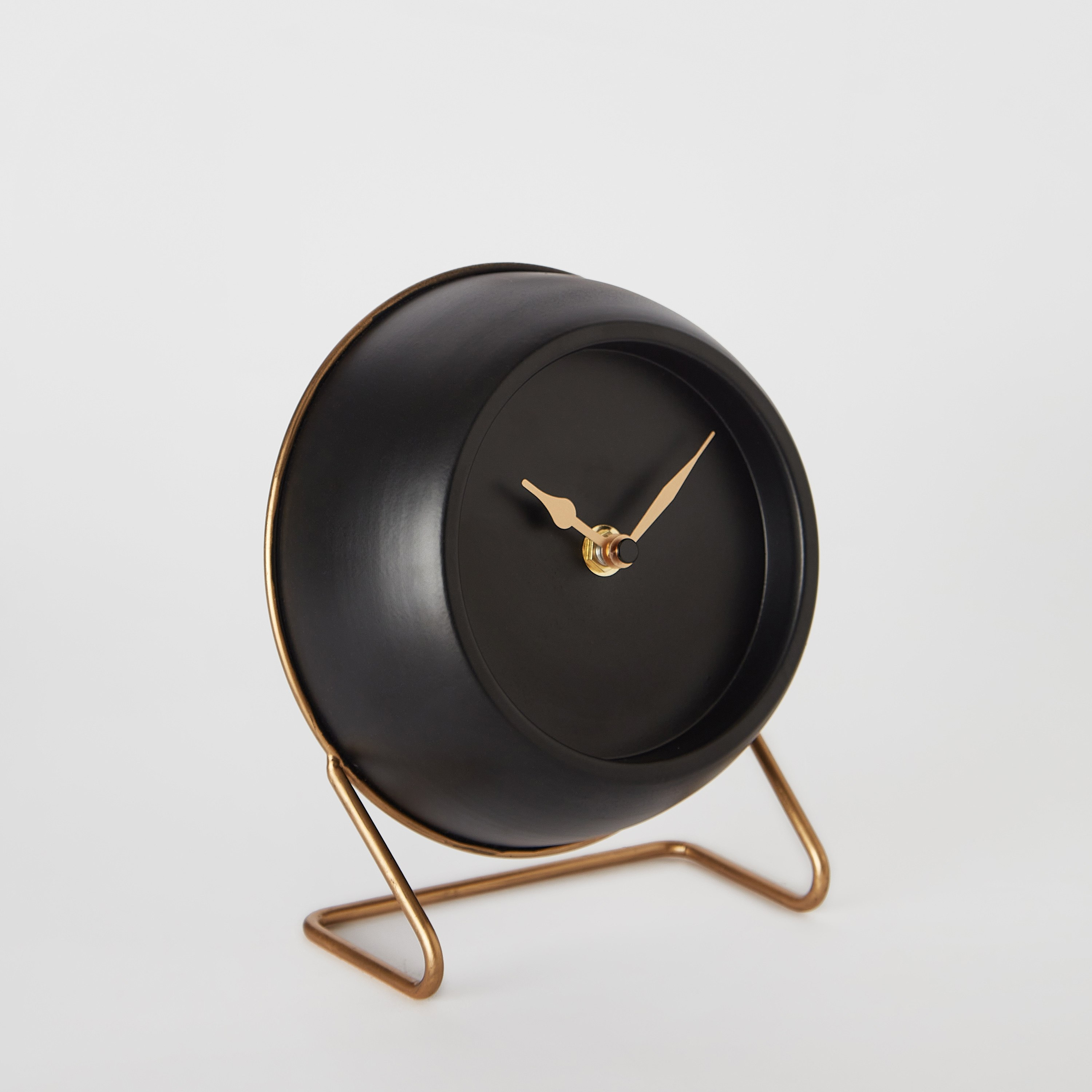 ساعة طاولة معدن من زيل- 16x12x18 سم-hbxhomeware-hbxdecorandfurnishings-image-7