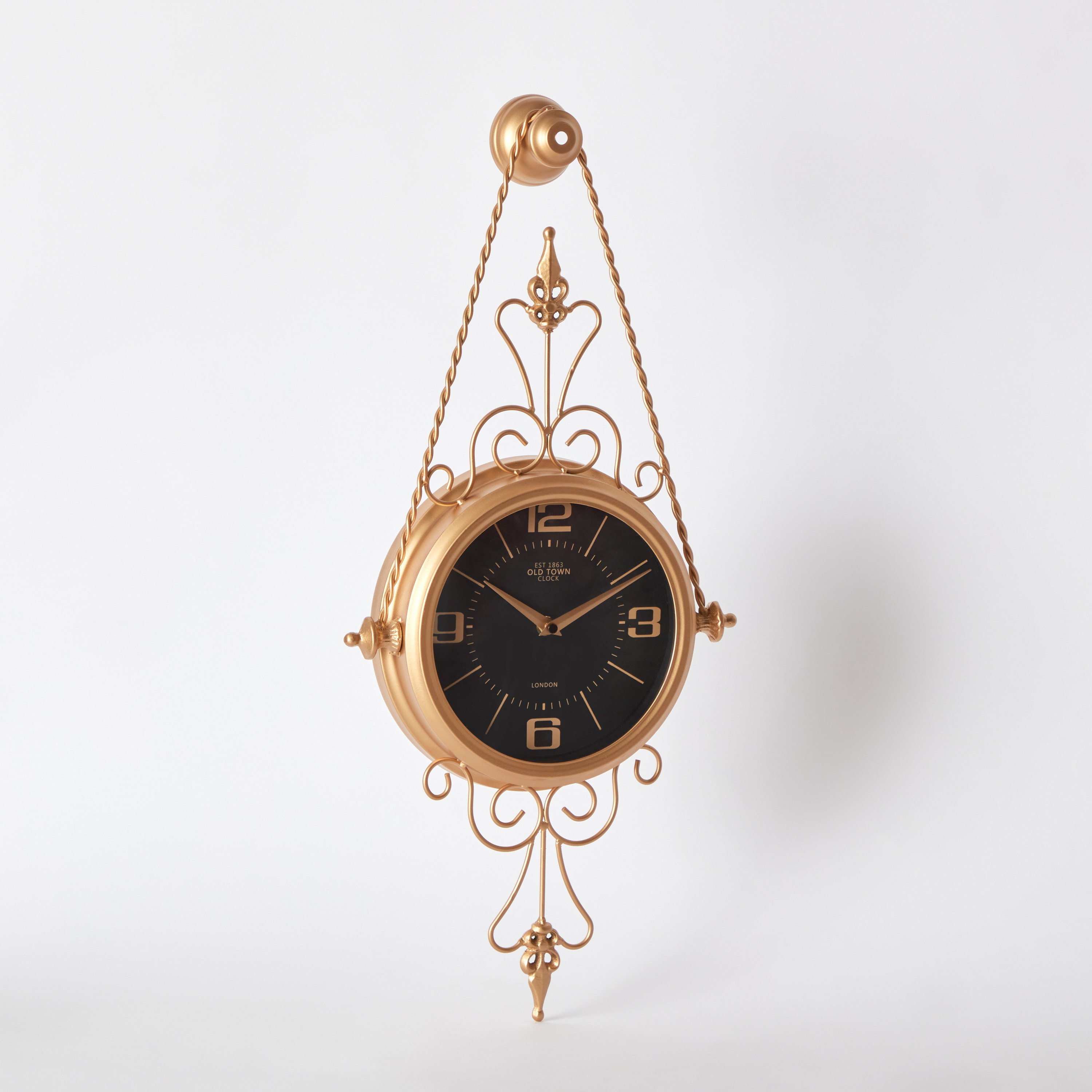 Zeal Metal Wall Clock - 30x7.5x63.5 cm-hbxhomeware-hbxdecorandfurnishings-image-6