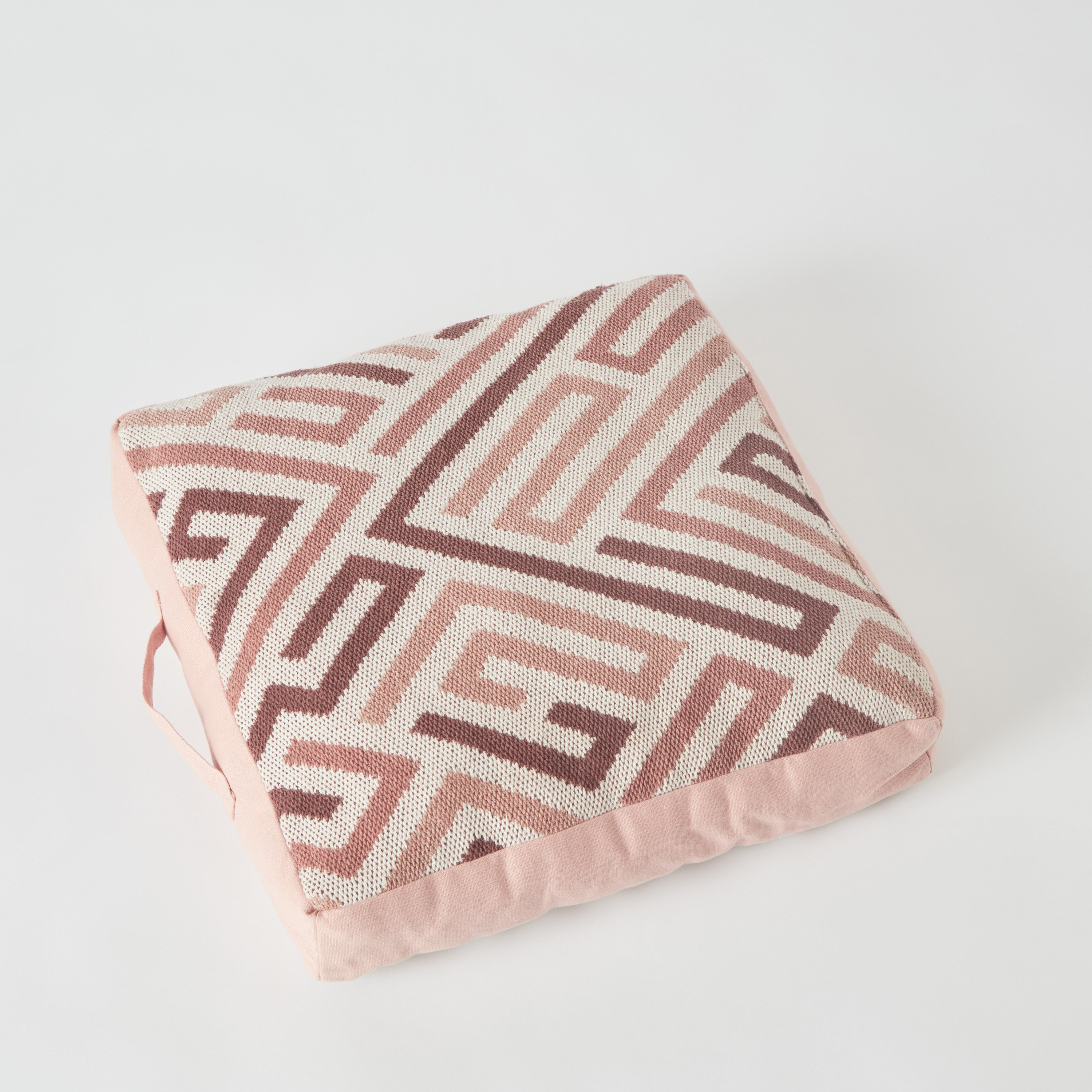 Meknes Cotton Jacquard Floor Cushion - 50x50x10 cm-hbxhomeware-hbxdecorandfurnishings-image-6