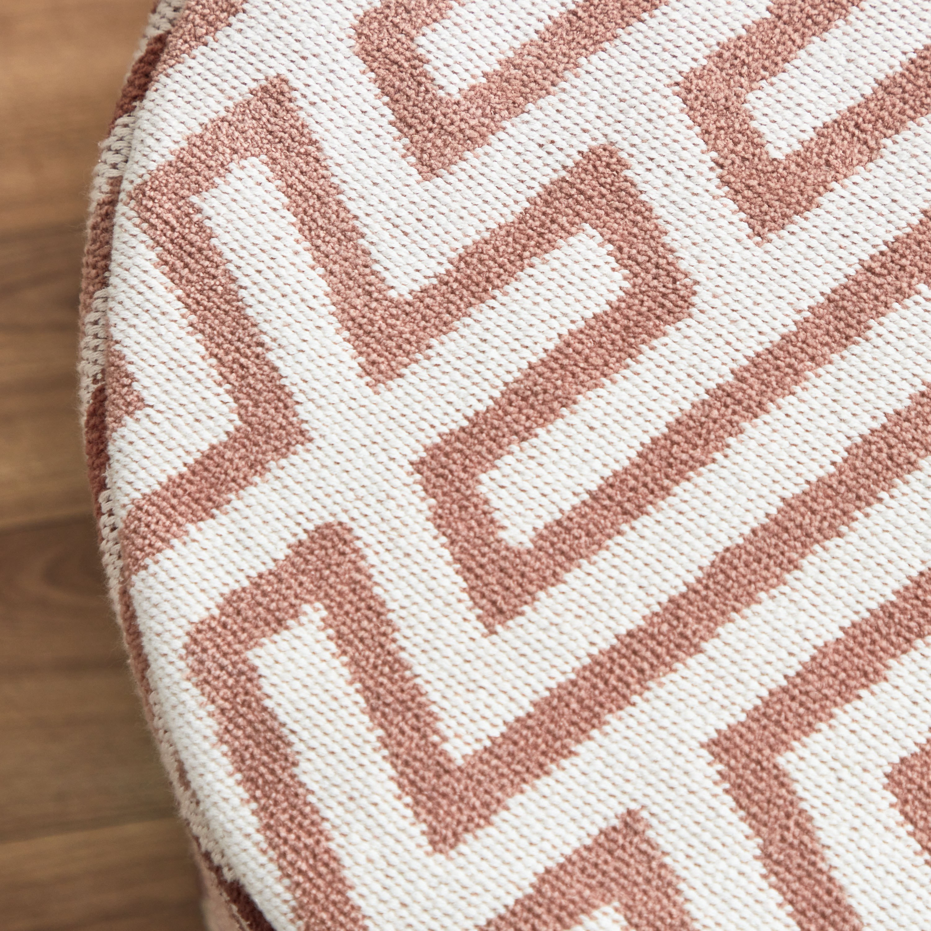 Meknes Cotton Jacquard Pouf - 50x50x35 cm-hbxfurniture-kidsroom-kidsbeanbags-image-3