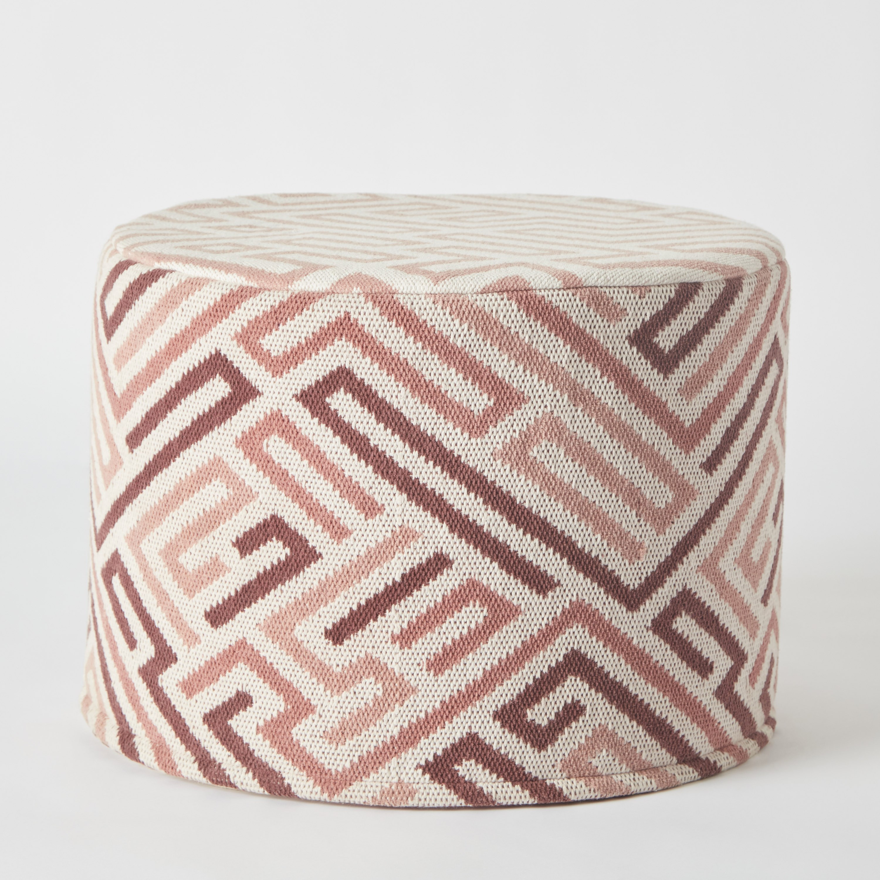 Meknes Cotton Jacquard Pouf - 50x50x35 cm-hbxfurniture-kidsroom-kidsbeanbags-image-6