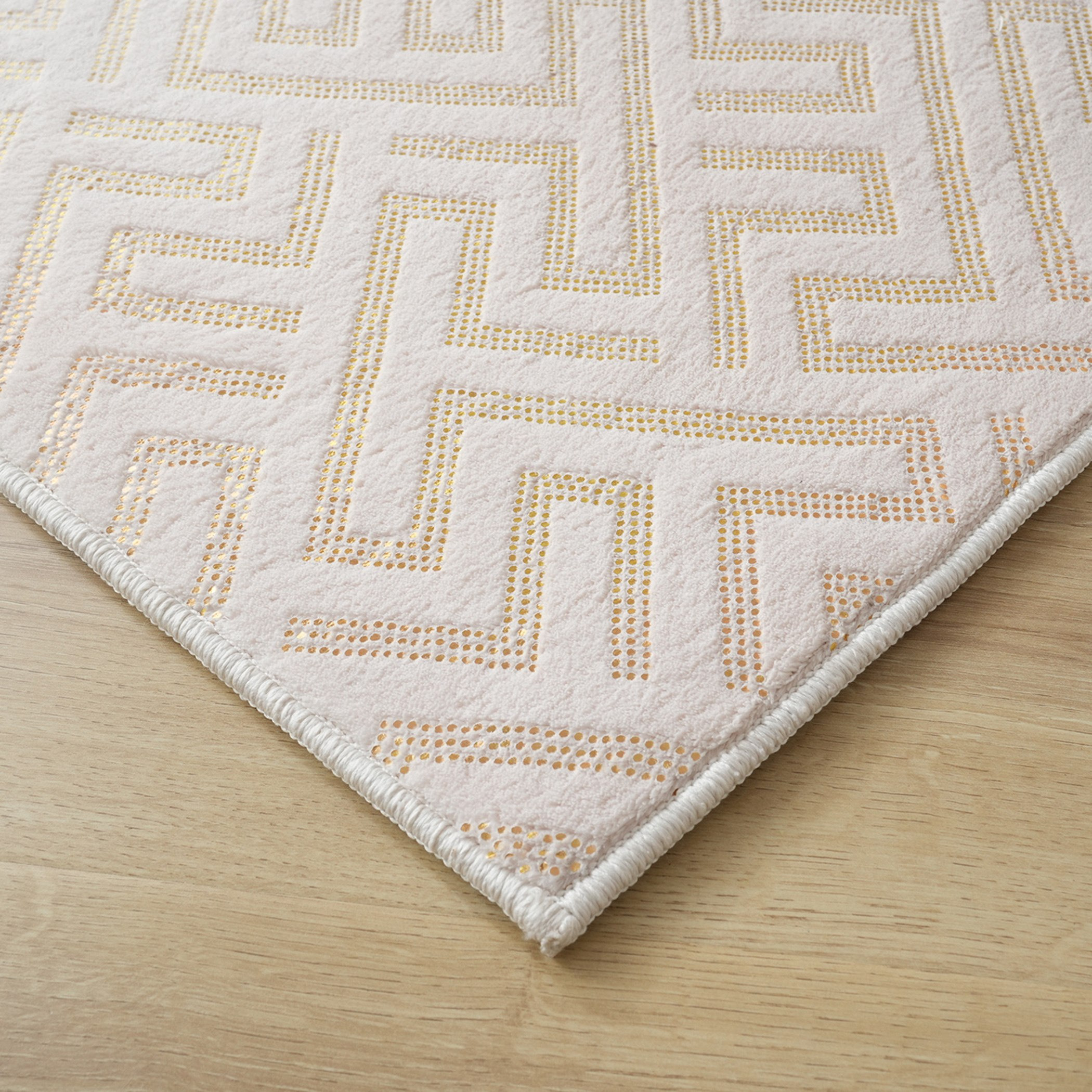 سجادة بطبعات رقائق معدنية  - مكنس - 80x230 سم-hbxdecorandfurnishings-floorcoverings-rugs-image-2