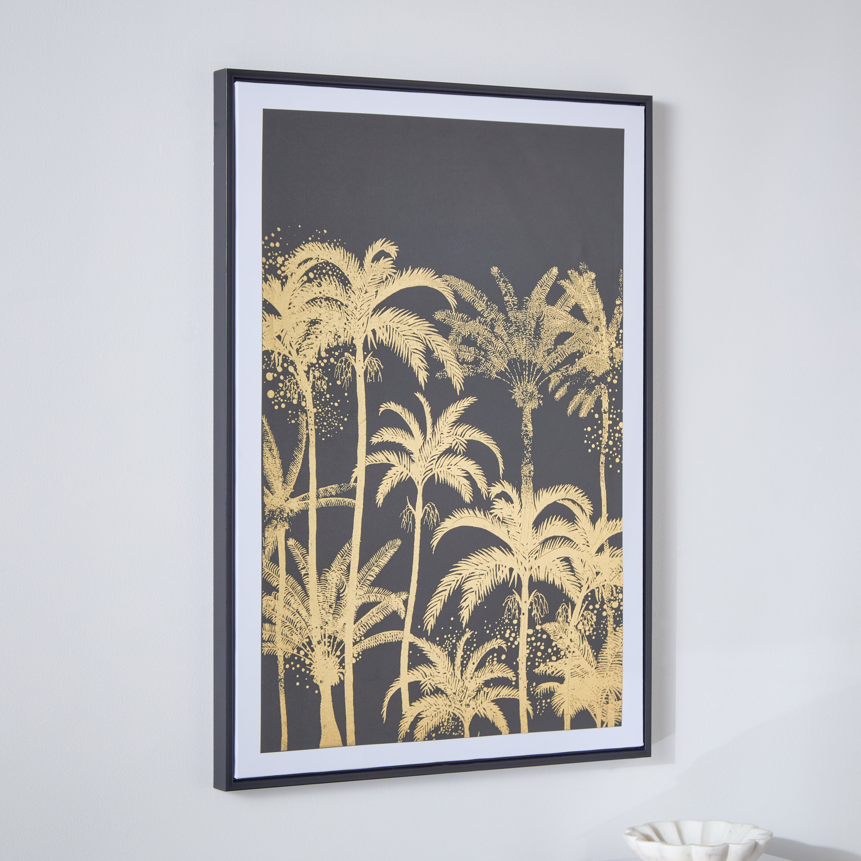 لوحة كانفاس مؤطرة برقائق من سونيت - 50x70x3 سم-hbxhomeware-hbxdecorandfurnishings-image-1