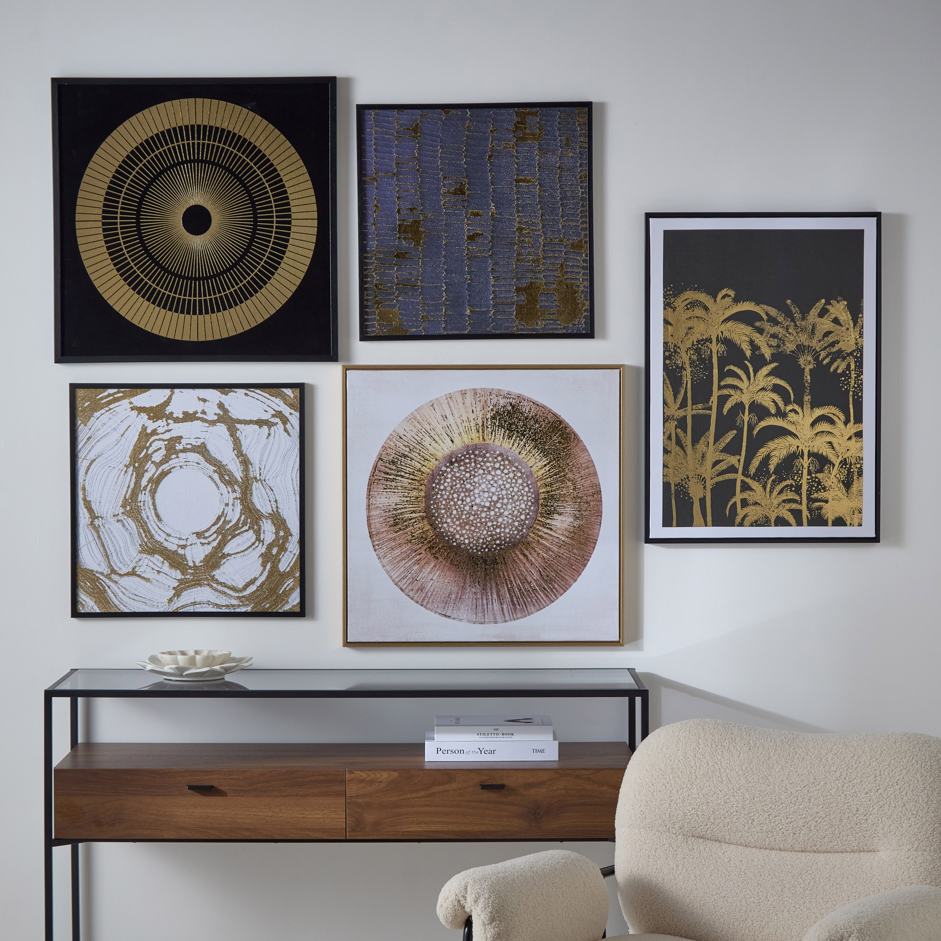 لوحة كانفاس مؤطرة برقائق من سونيت - 60x60x2.5 سم-PROMO_HB_AE_B1G1_250925-image-4