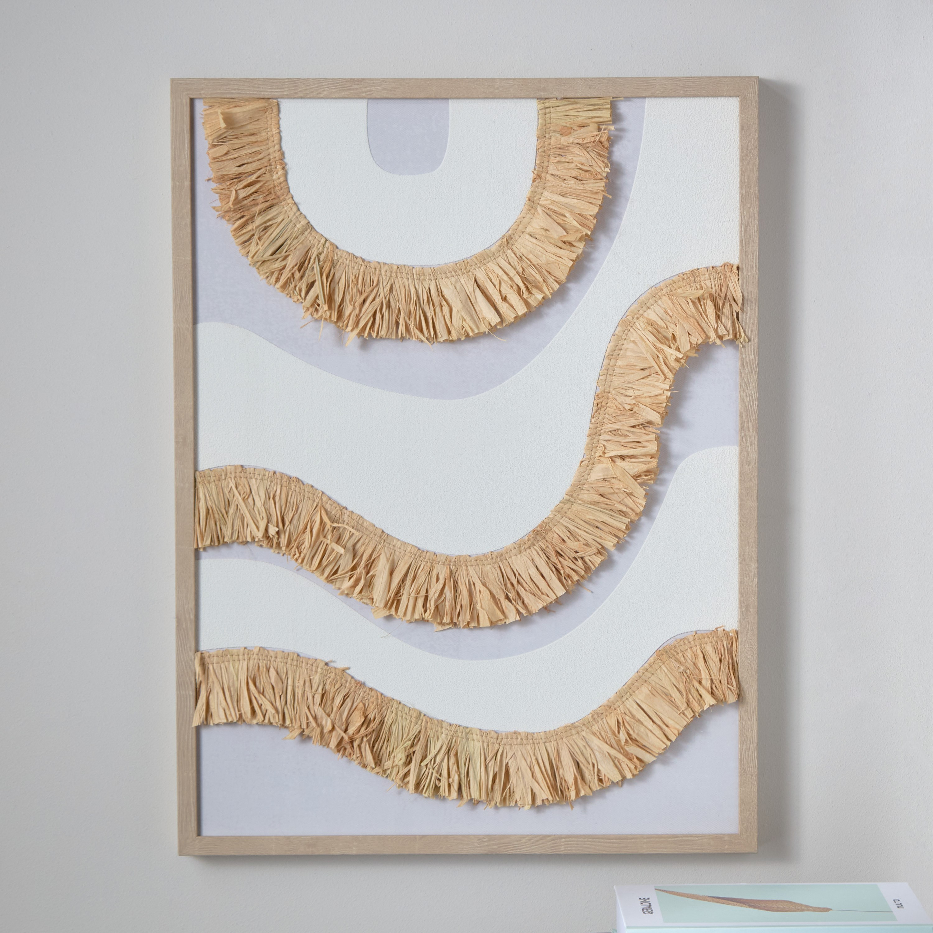 لوحة مؤطرة ثلاثية الأبعاد بزينة طبيعية من سونيت - 40x60x3 سم-hbxhomeware-hbxdecorandfurnishings-image-2