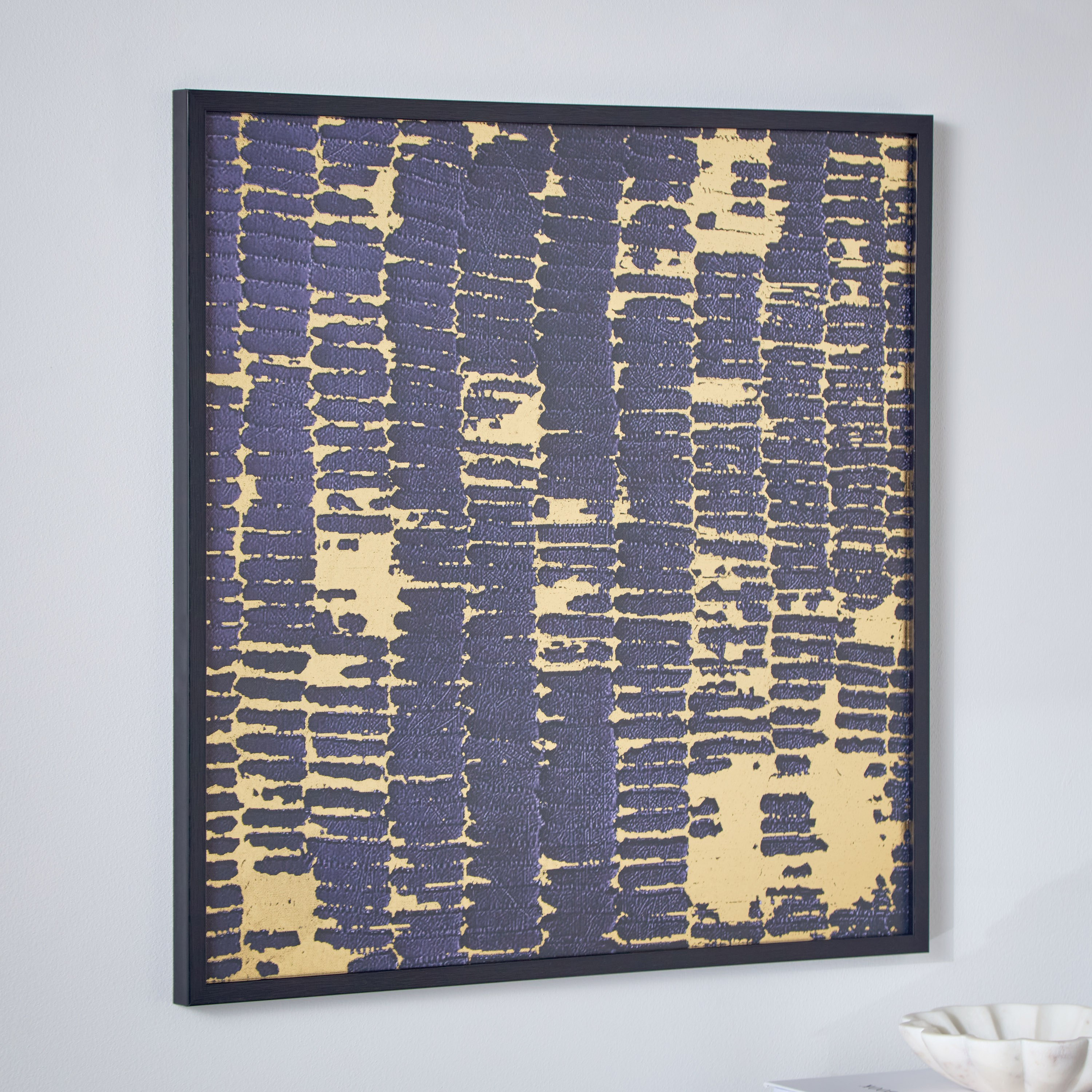 لوحة كانفاس مؤطرة برقائق من سونيت - 50x50x1.8 سم-hbxhomeware-hbxdecorandfurnishings-image-1