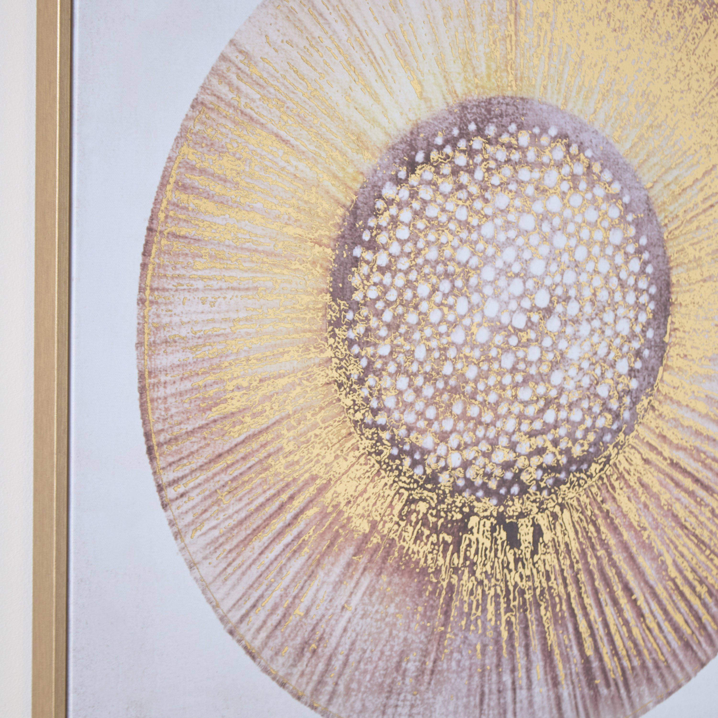 لوحة كانفاس مؤطرة برقائق ذهبية من سونيت - 60x60x2.5 سم-hbxhomeware-hbxdecorandfurnishings-image-3