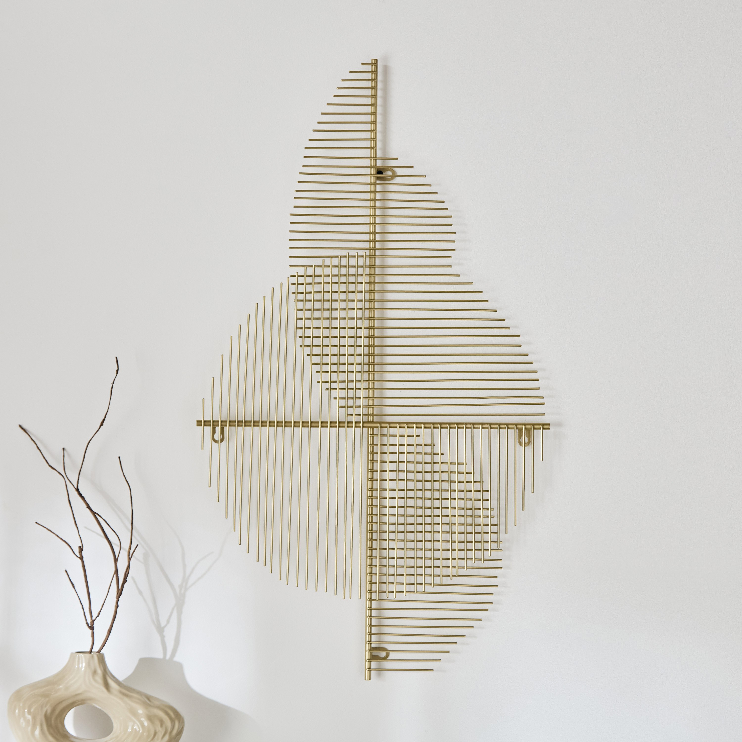 Sonet Metal Decorative Wall Art - 78.5x44.5x2.5 cm-hbxdiningroom-walldecor-wallart-image-2