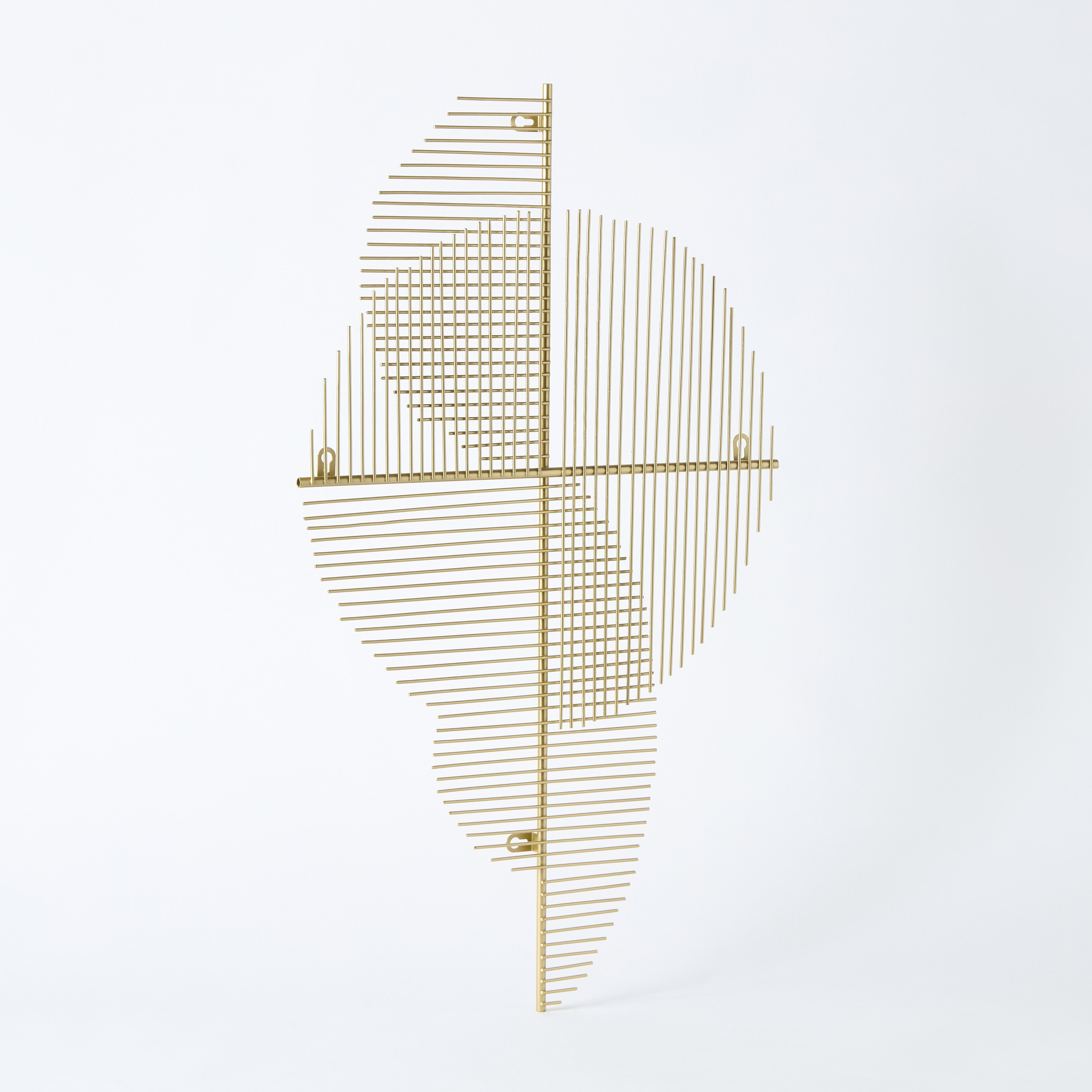 Sonet Metal Decorative Wall Art - 78.5x44.5x2.5 cm-hbxdiningroom-walldecor-wallart-image-5