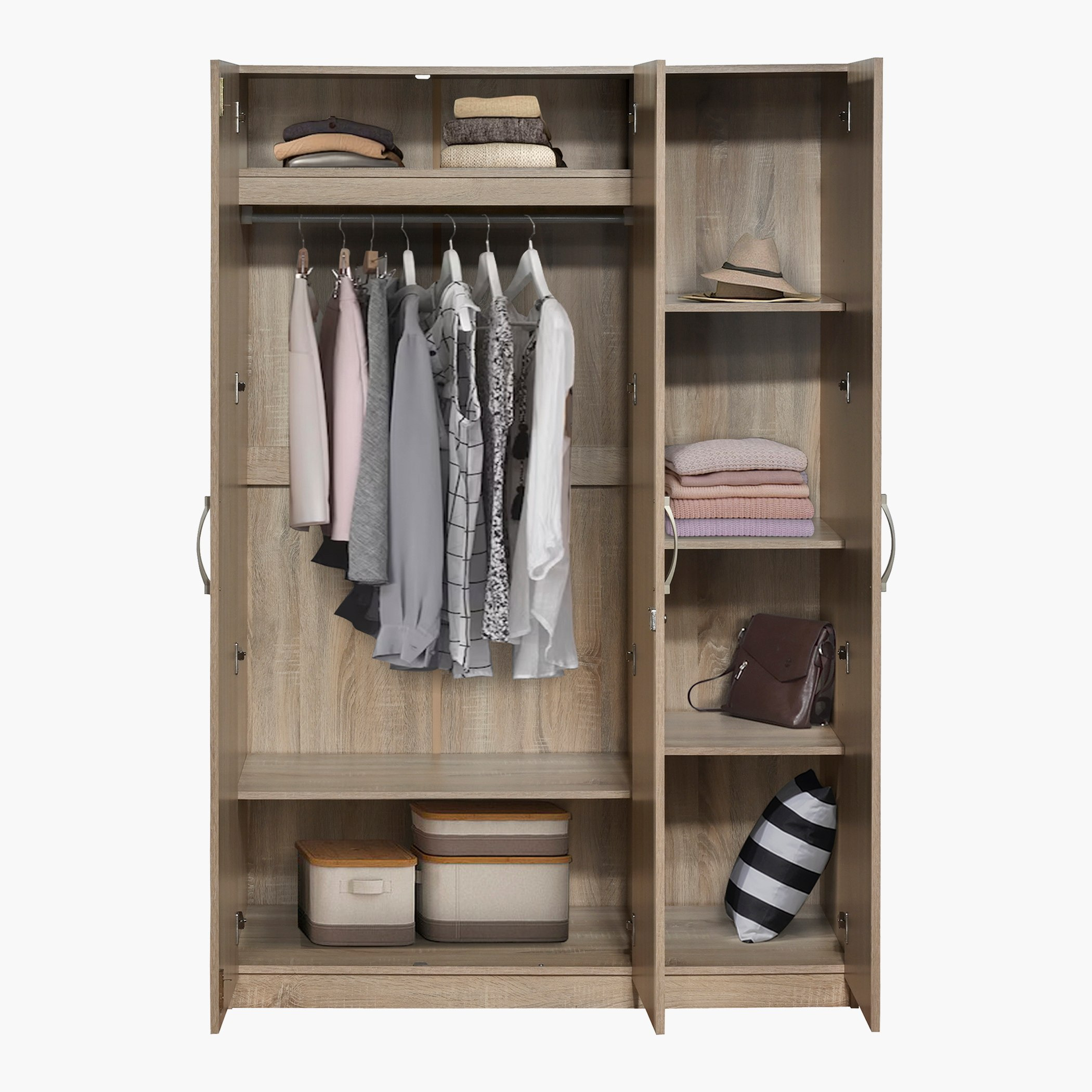 خزانة ملابس 3 أبواب مع مرآة - كولتورب بلس من موڤو-hbxfurniture-wardrobes-image-6