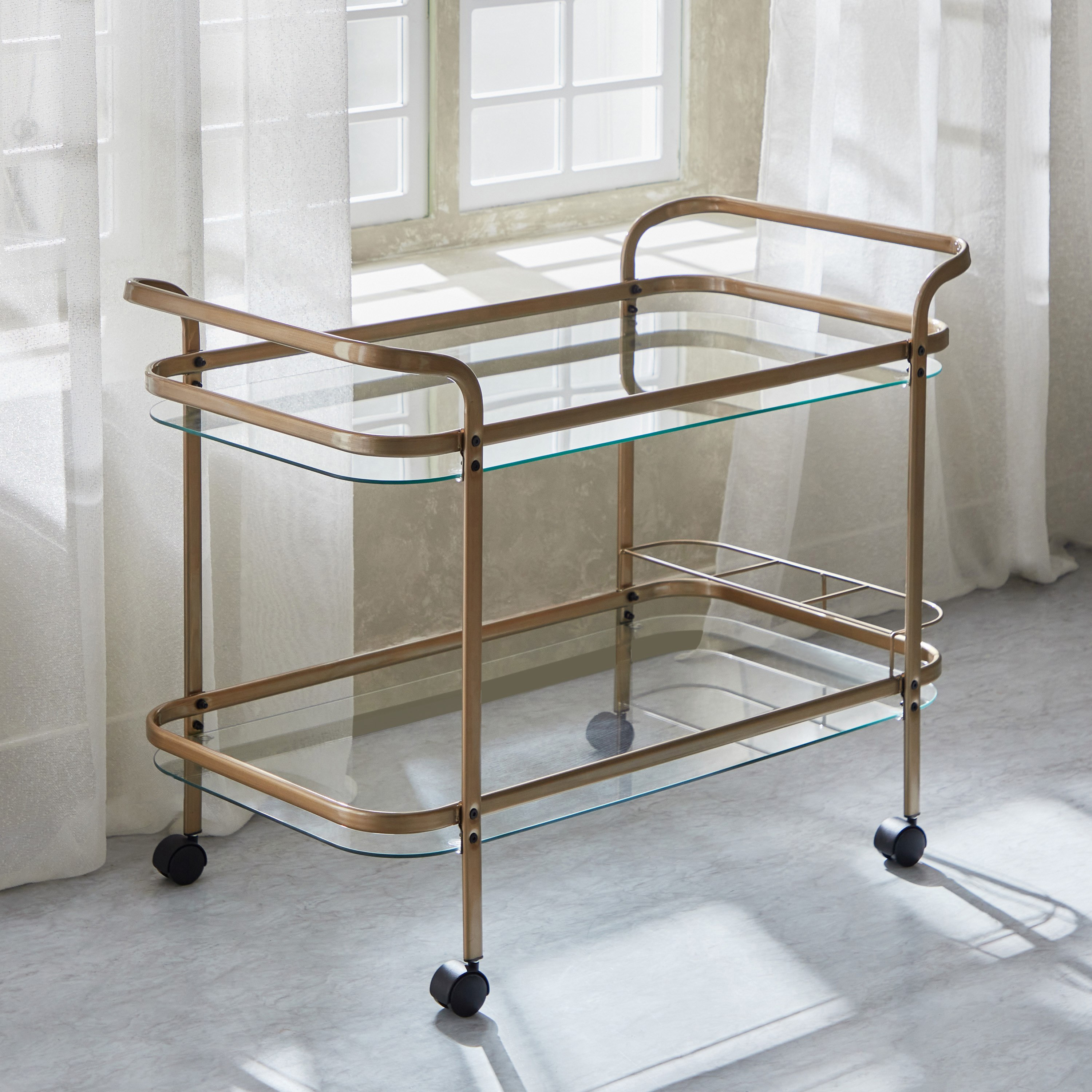 Pearl 2-Tier Large Serving Trolley-hbxlivingroom-tablesandstands-servingtrolleys-image-2