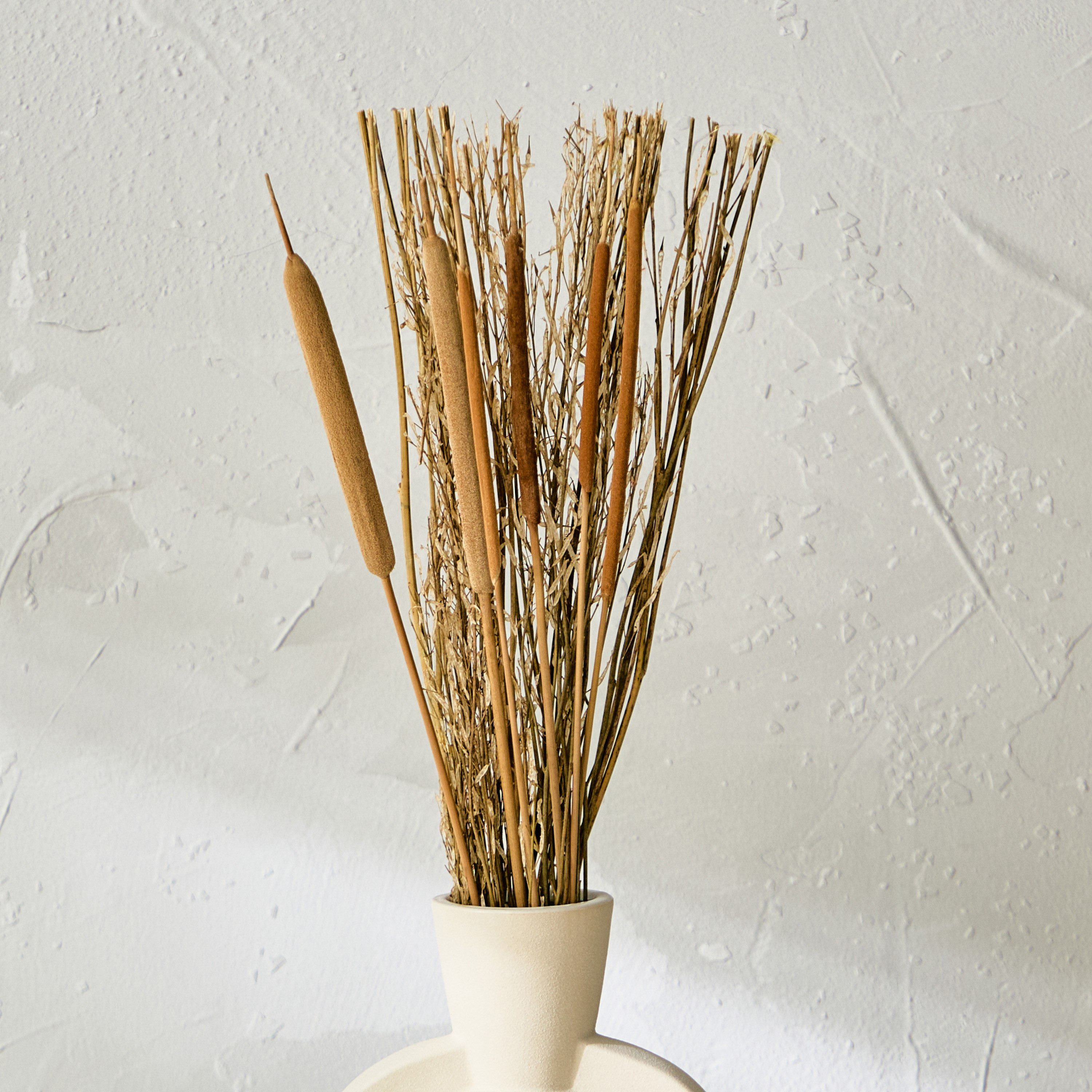 باقة عشب مجففة في صينية ورق من ميدلي- 60 سم-hbxdecorandfurnishings-homeaccessories-artificialflowersandplants-image-2