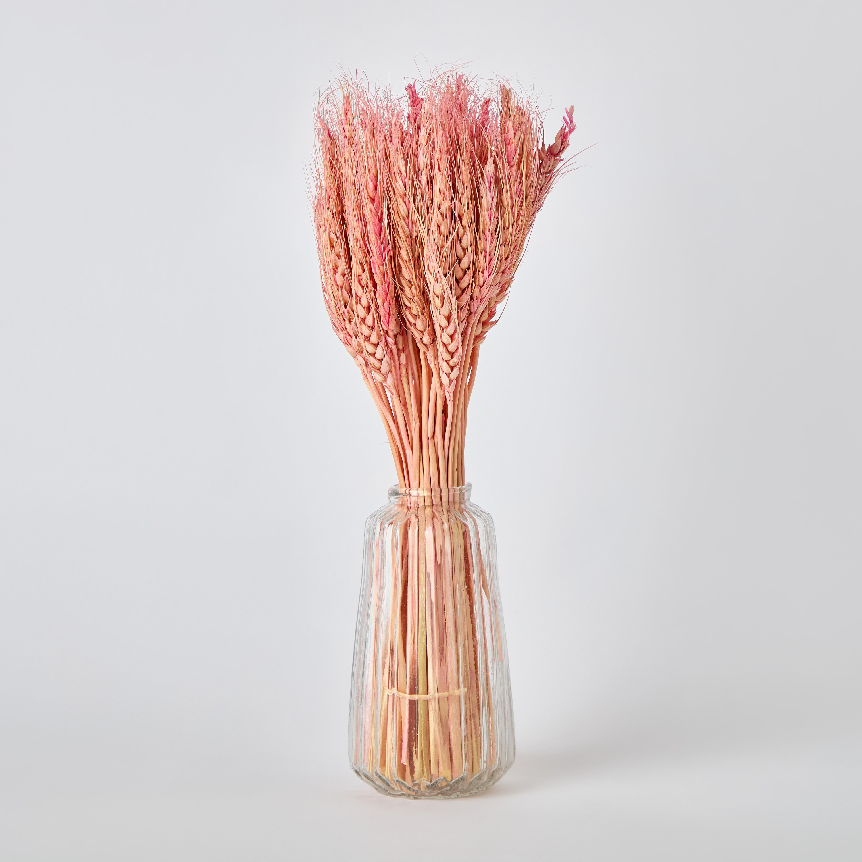 باقة عشب قمح مجففة في قارورة زجاج من ميدلي - 35 سم-hbxdecorandfurnishings-homeaccessories-artificialflowersandplants-image-6