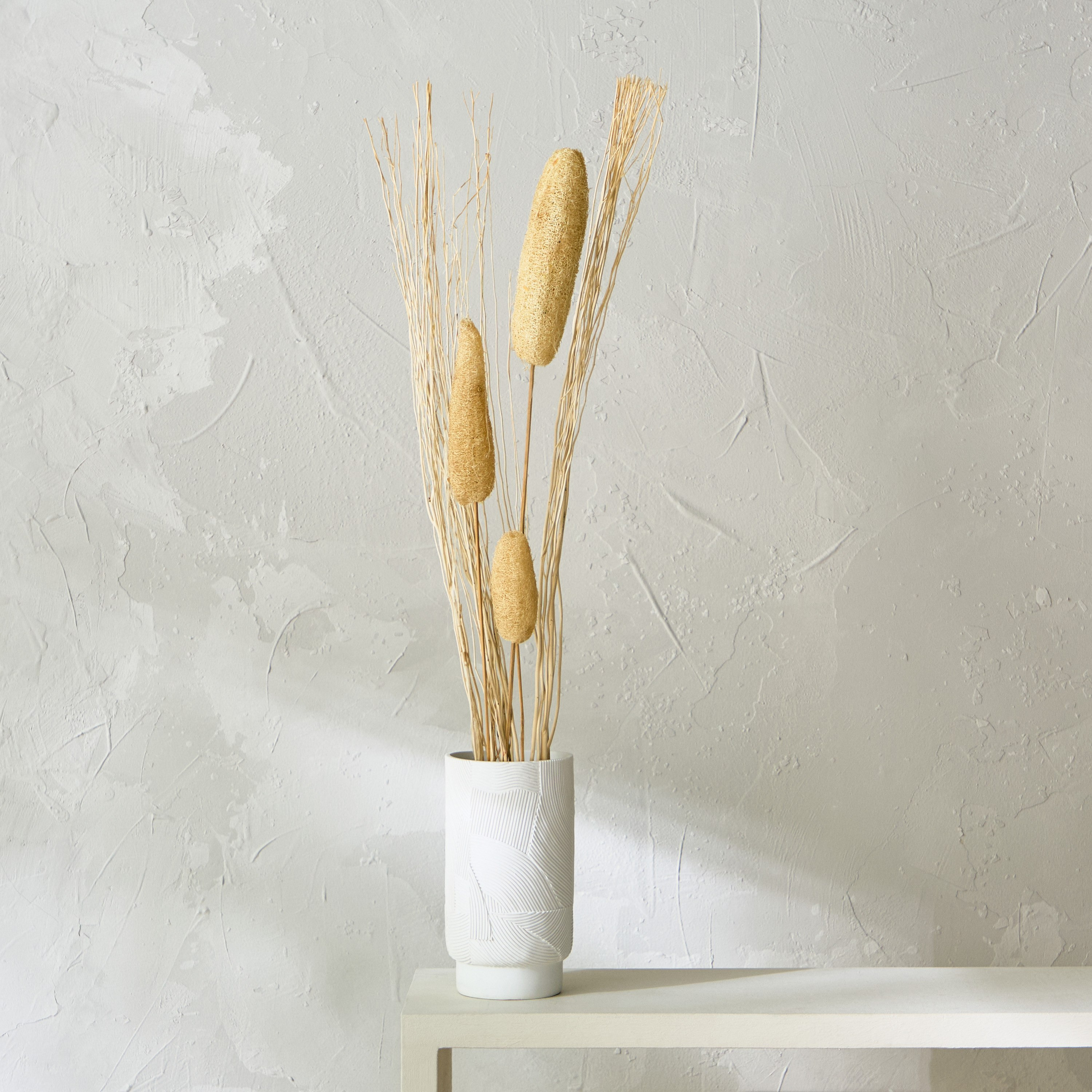 مزهرية ديكور بعصي جافة من ميدلي - 100 سم-hbxdecorandfurnishings-homeaccessories-artificialflowersandplants-image-1