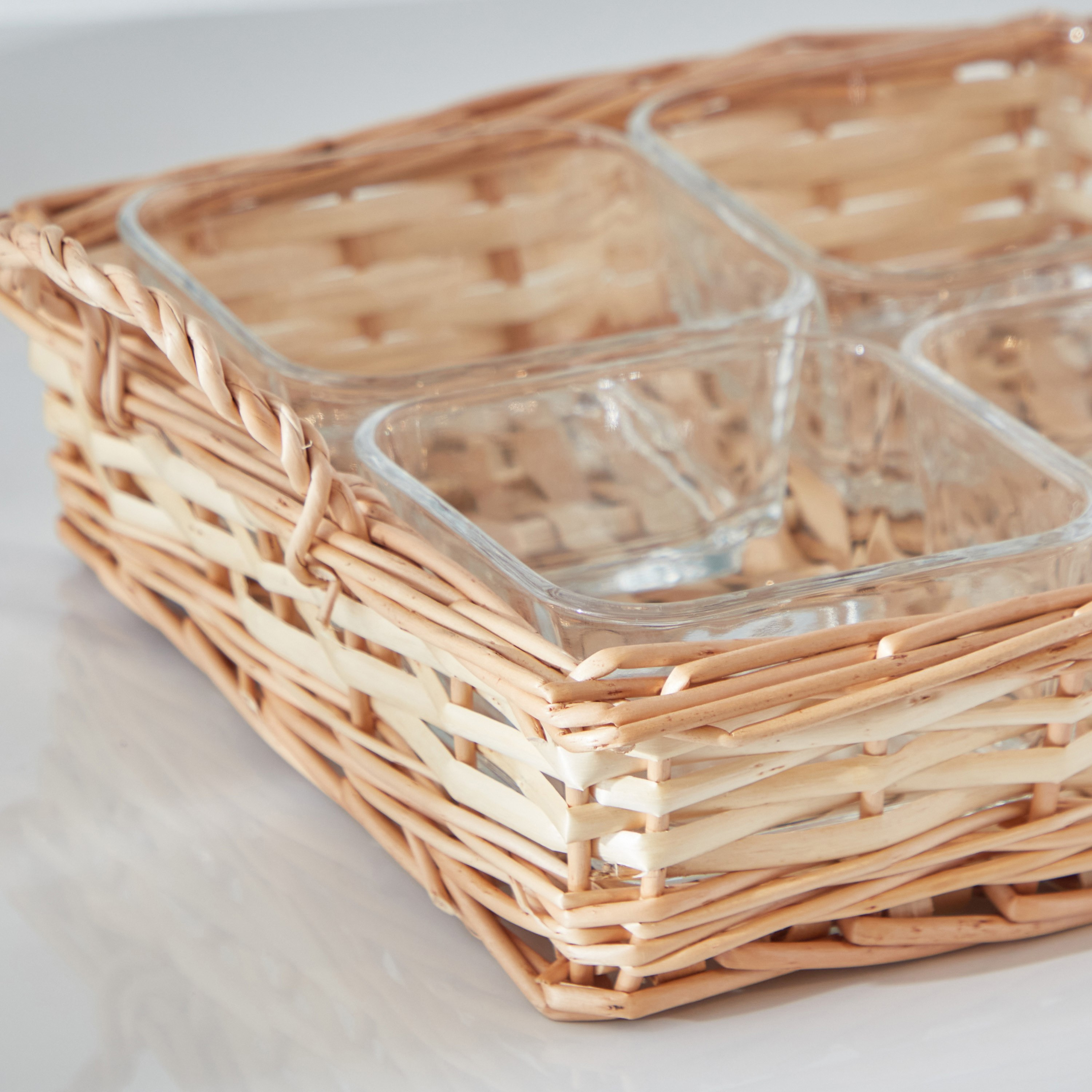 طقم زجاجي للوجبات الخفيفة 5 قطع من مينيمالست-hbxkitchen-serveware-image-3