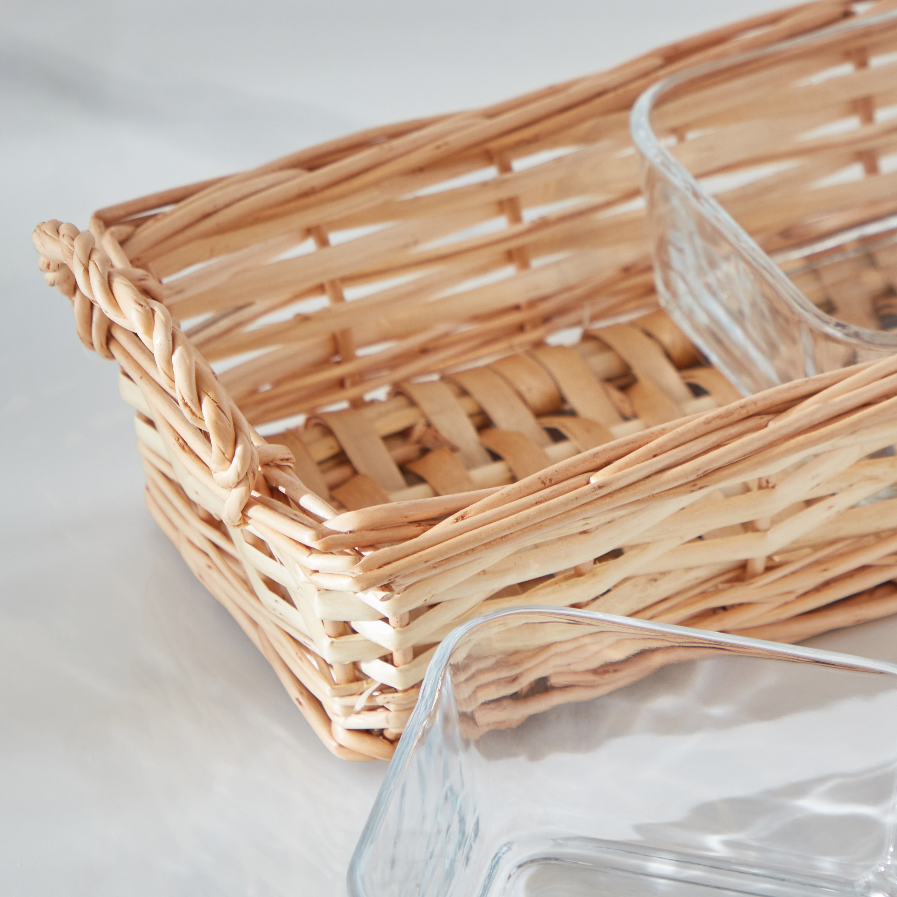 طقم زجاجي للوجبات الخفيفة 4 قطع من مينيمالست-hbxkitchen-serveware-image-4