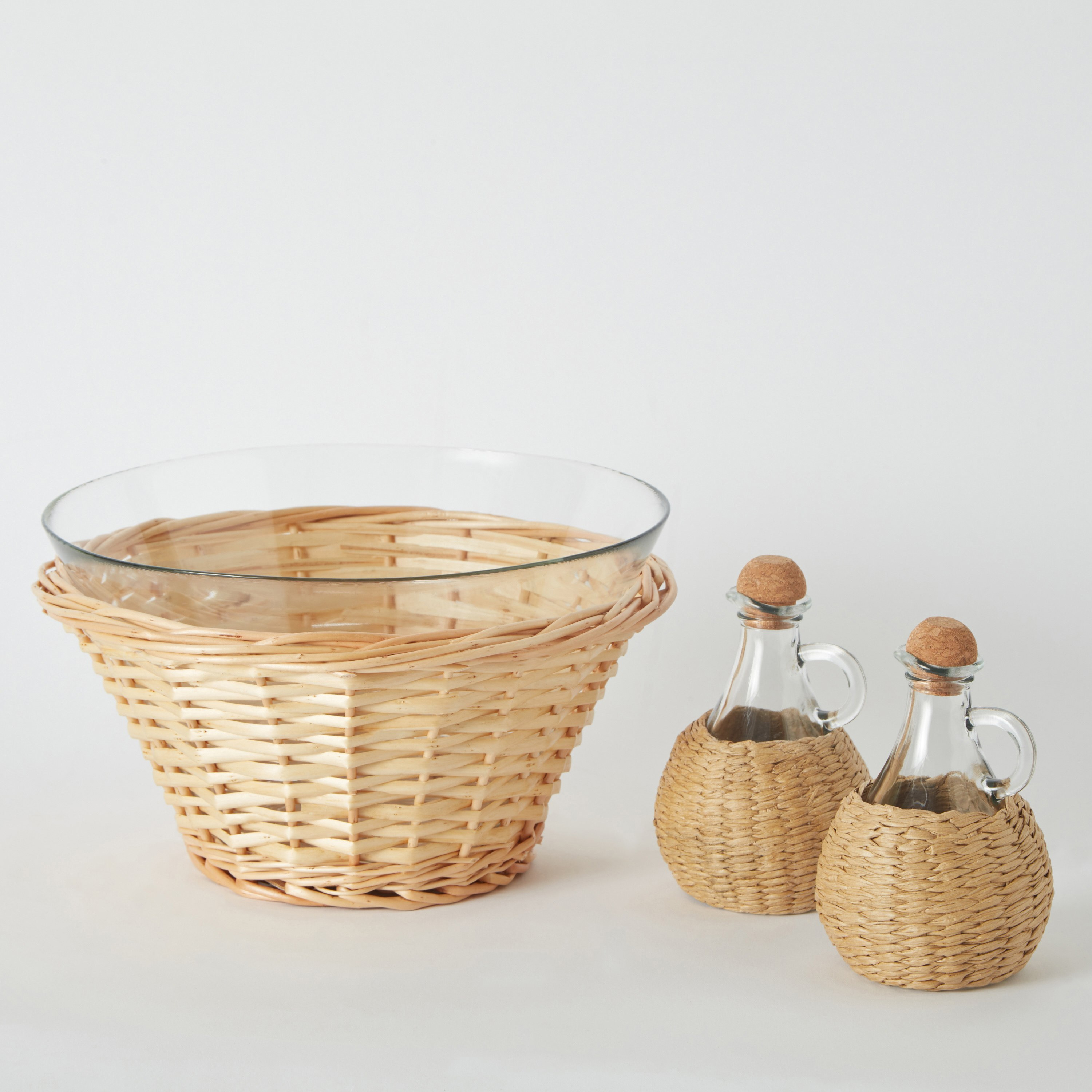 طقم أوعية تقديم زجاجية 3 قطع مع قارورة زيت من مينيمالست-hbxdecorandfurnishings-tabletop-serveware-image-7