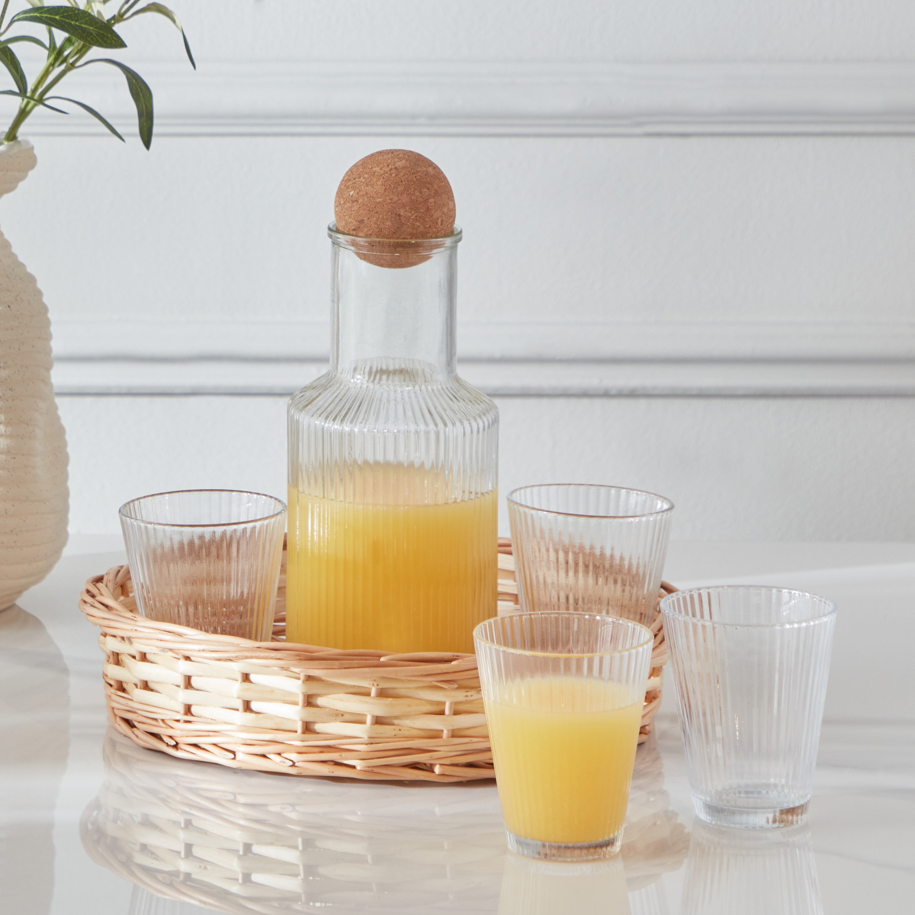 Minimalist 6-Piece Glass Drinking Set-hbxhomeware-hbxkitchen-image-1