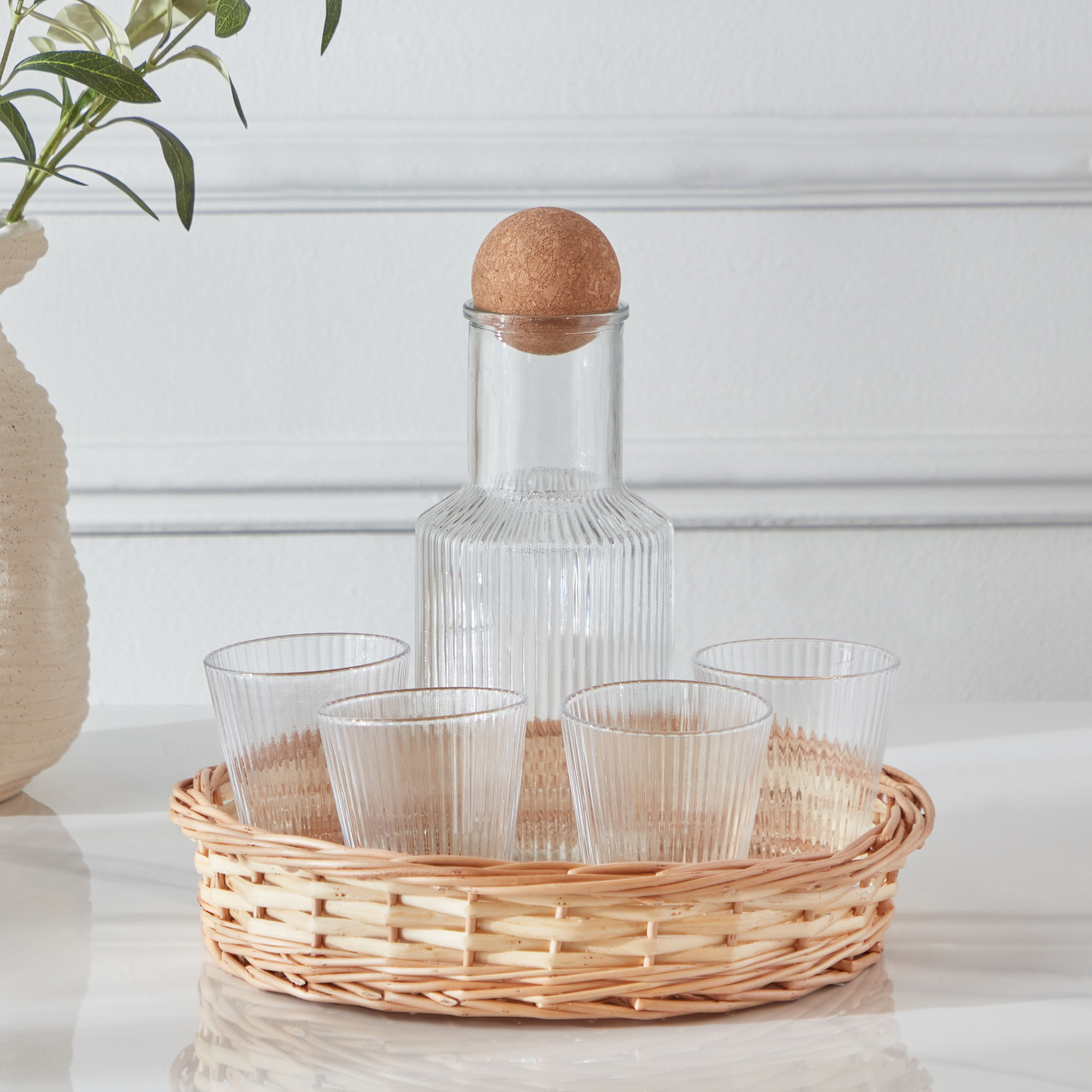 Minimalist 6-Piece Glass Drinking Set-hbxhomeware-hbxkitchen-image-2