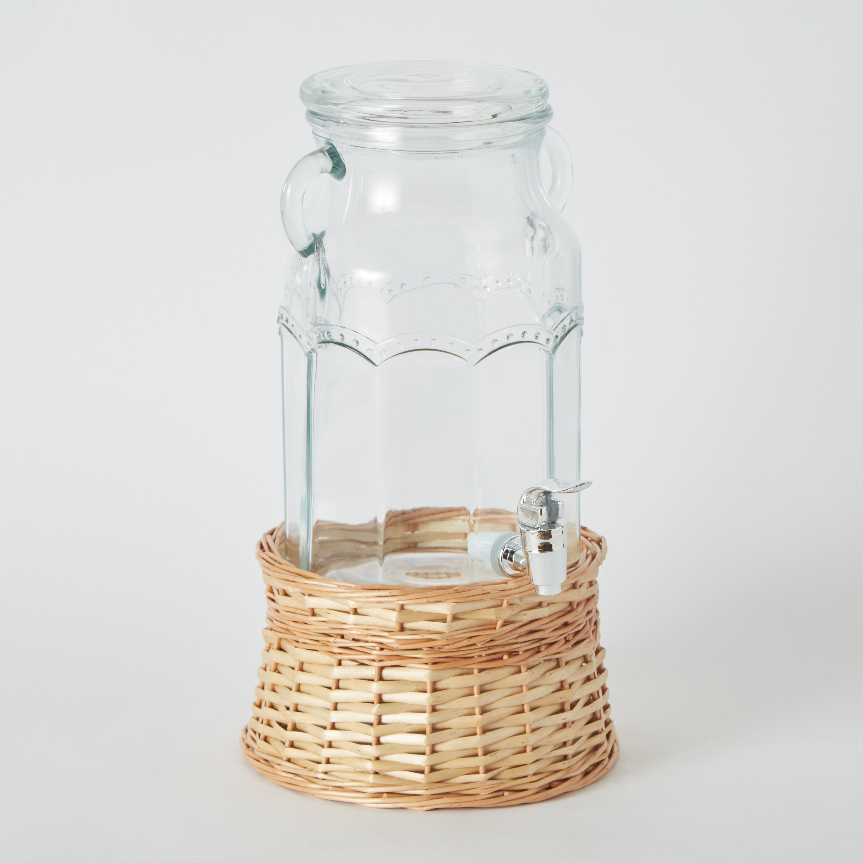 Minimalist 2-Piece Glass Dispenser Set - 3 L-hbxhomeware-hbxkitchen-image-7