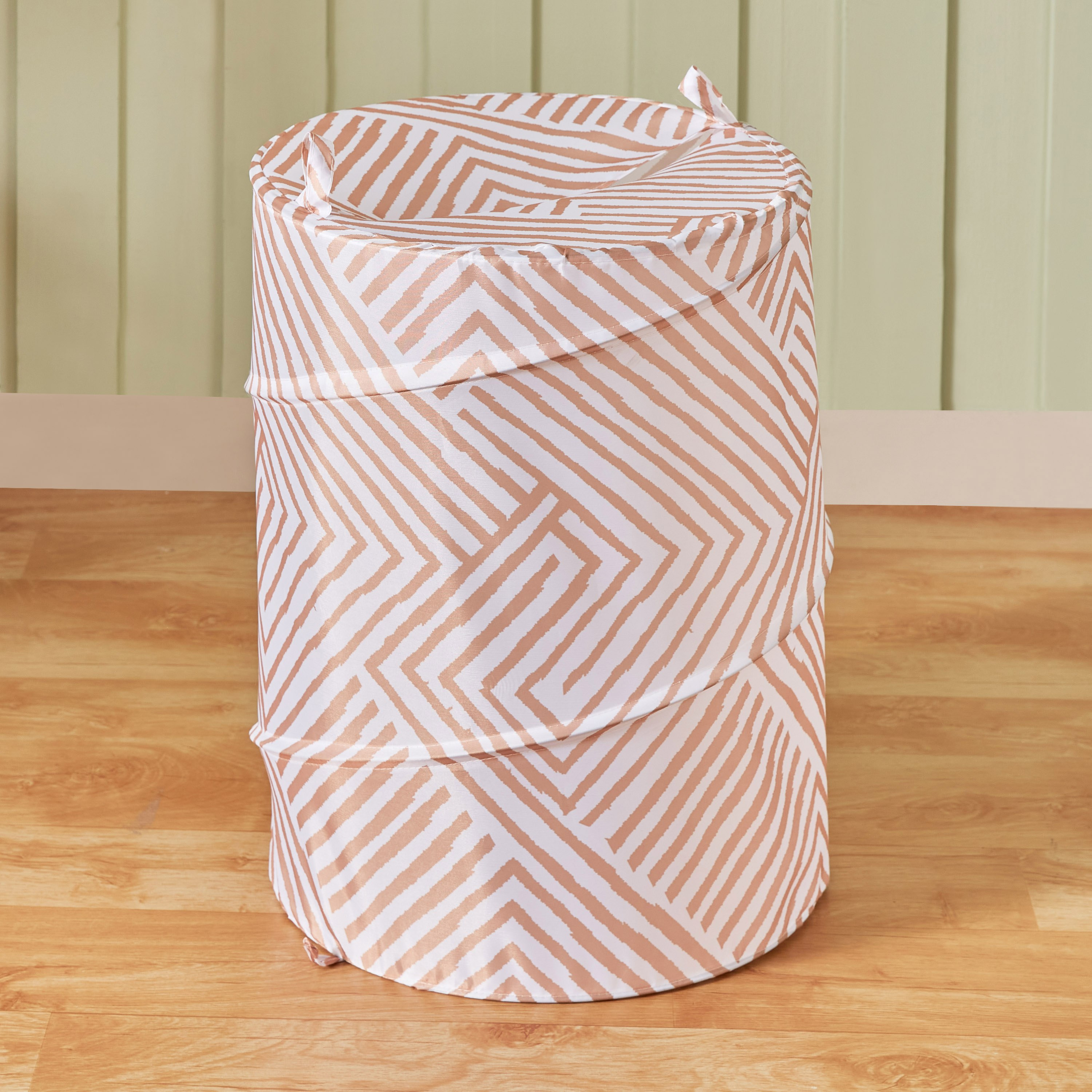 Ella Printed Laundry Hamper - 42x55 cm-hbxbathroom-bathroomstorage-laundryhampers-image-2