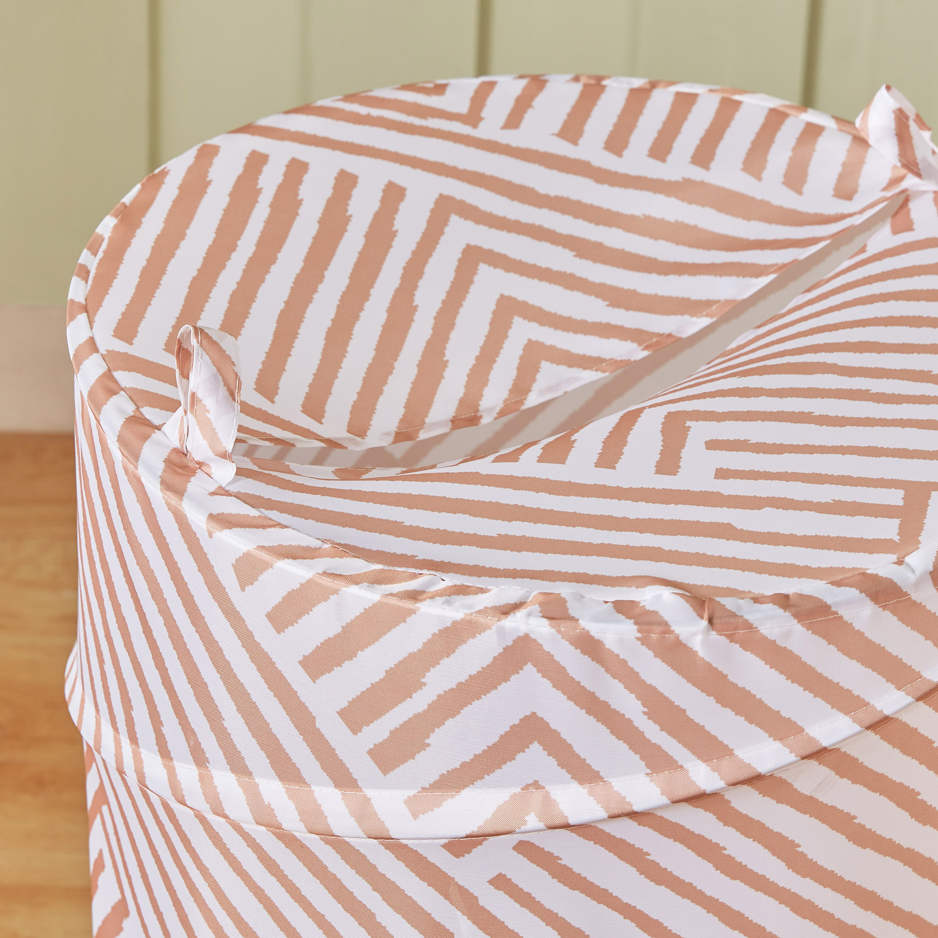 Ella Printed Laundry Hamper - 42x55 cm-hbxbathroom-bathroomstorage-laundryhampers-image-3