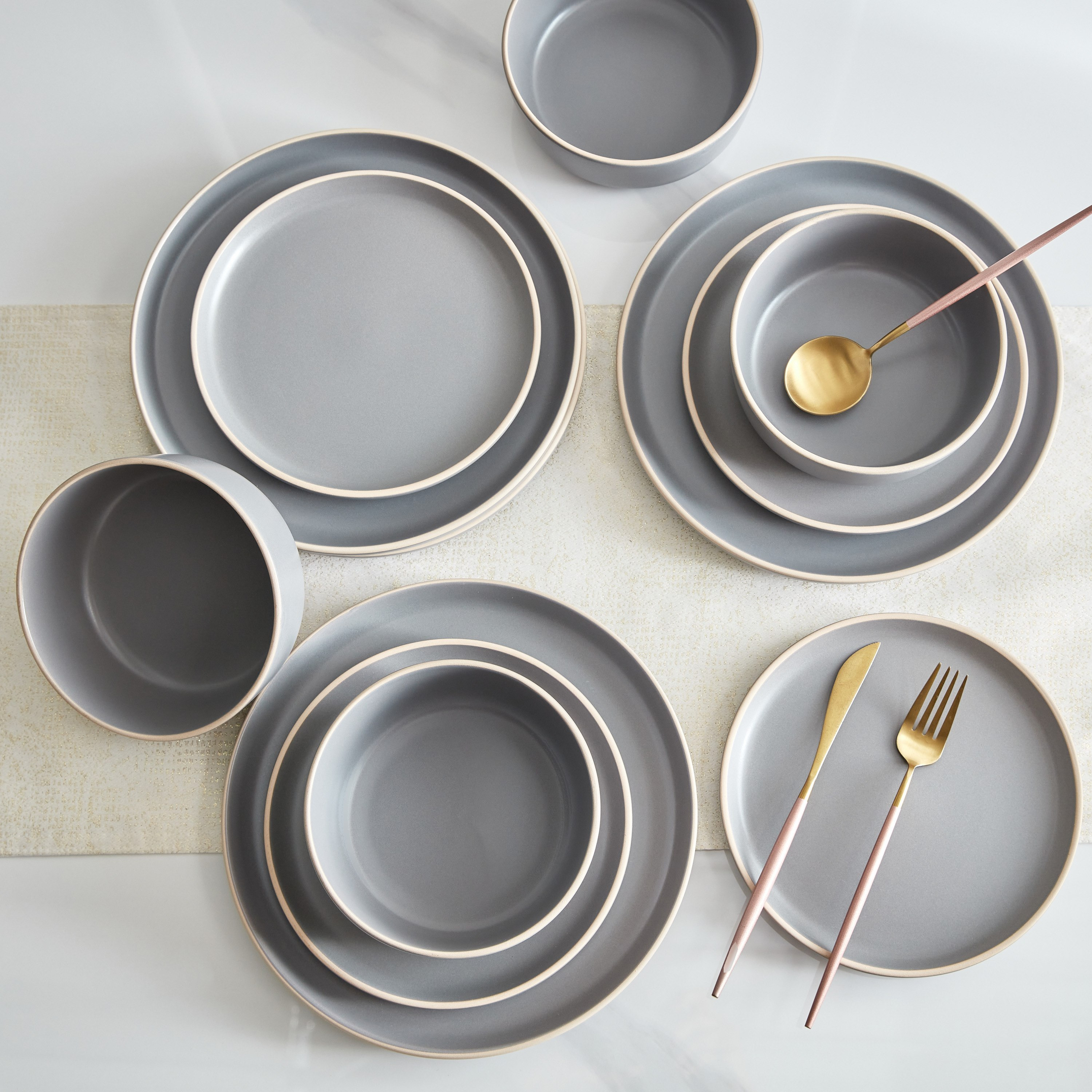 طقم عشاء 12 قطعة من إليجنزا - 4 أشخاص-hbxhomeware-hbxkitchen-image-1