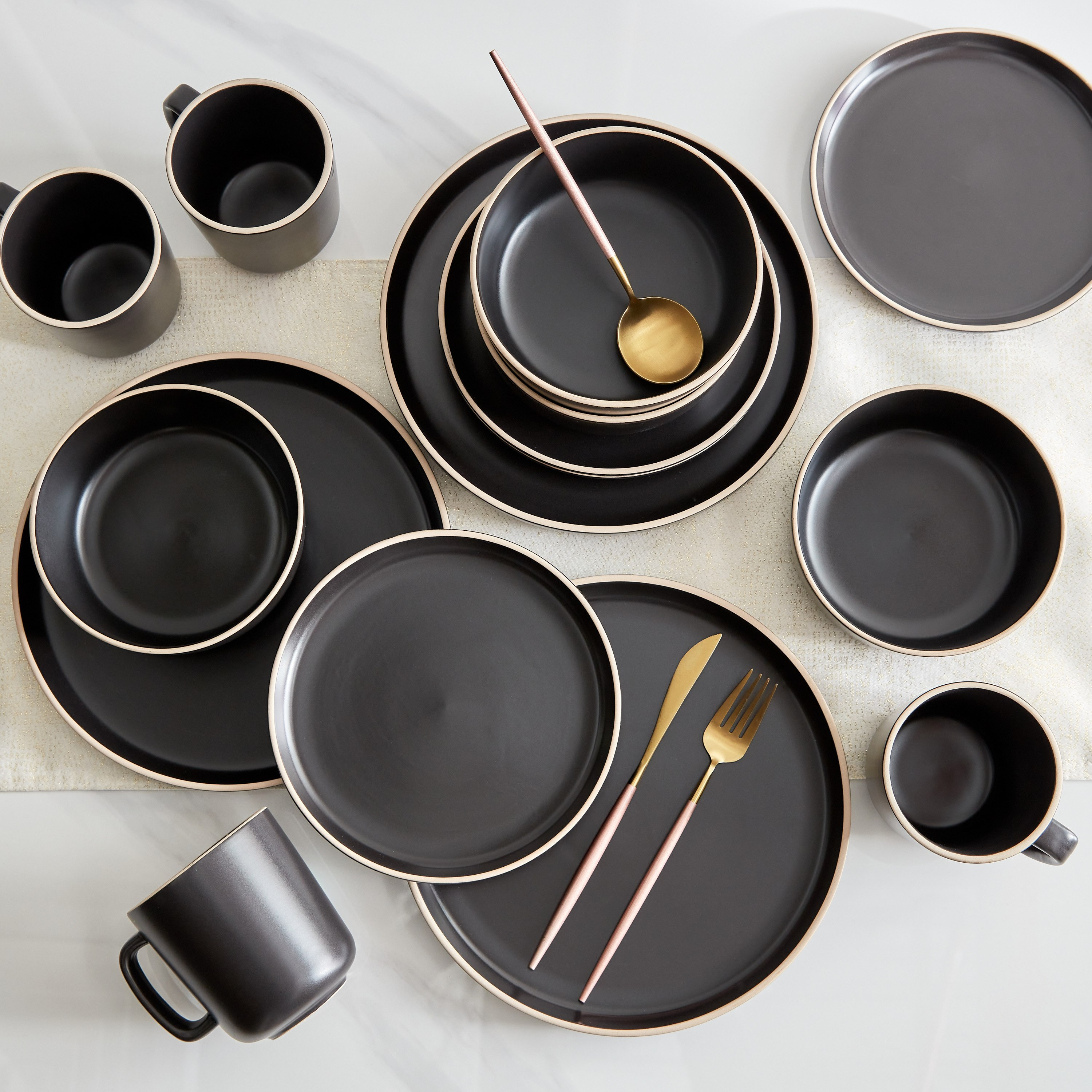 طقم عشاء 16 قطعة من إليجنزا - 4 أشخاص-hbxhomeware-hbxkitchen-image-1