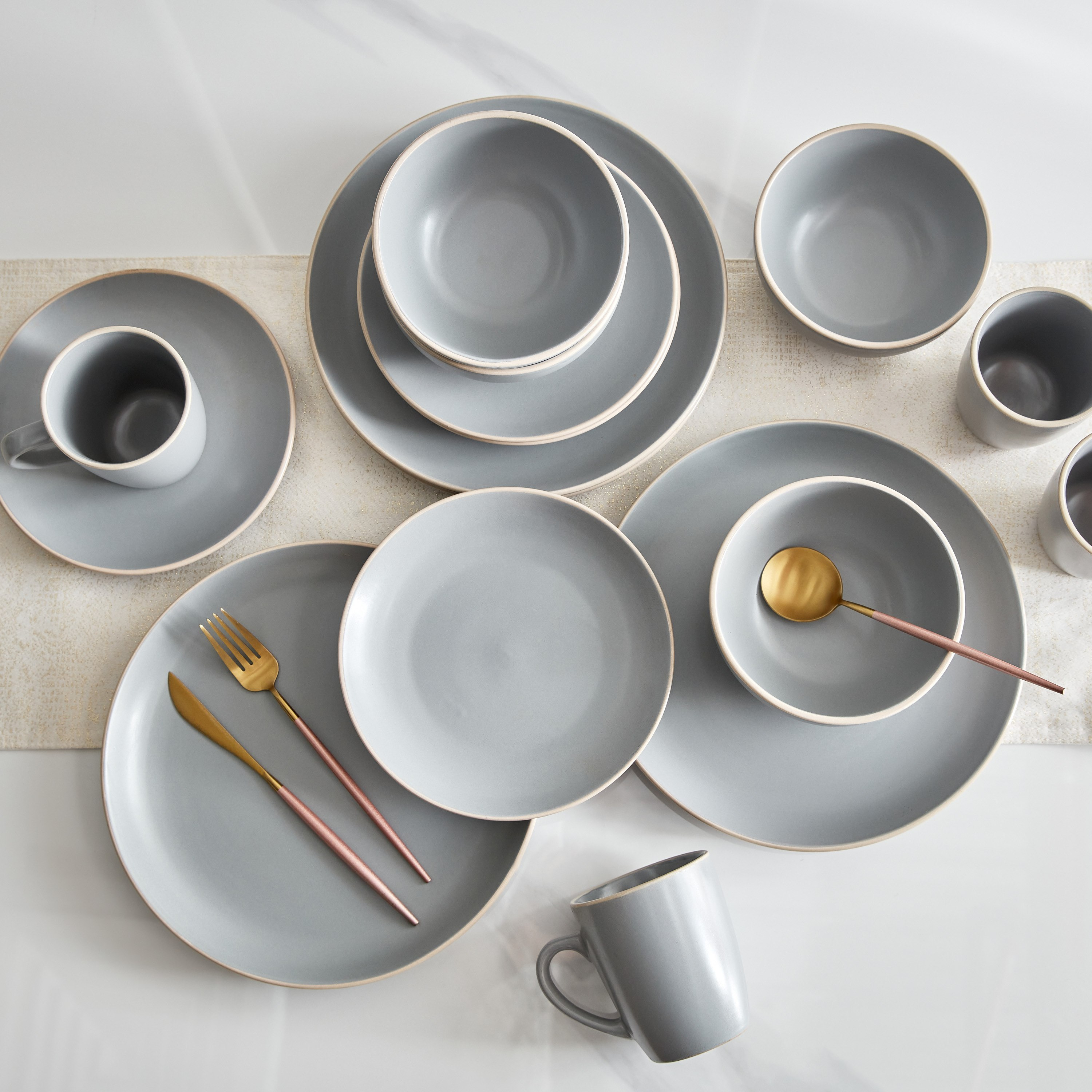 طقم عشاء 16 قطعة من إليجنزا - 4 أشخاص-hbxhomeware-hbxkitchen-image-1