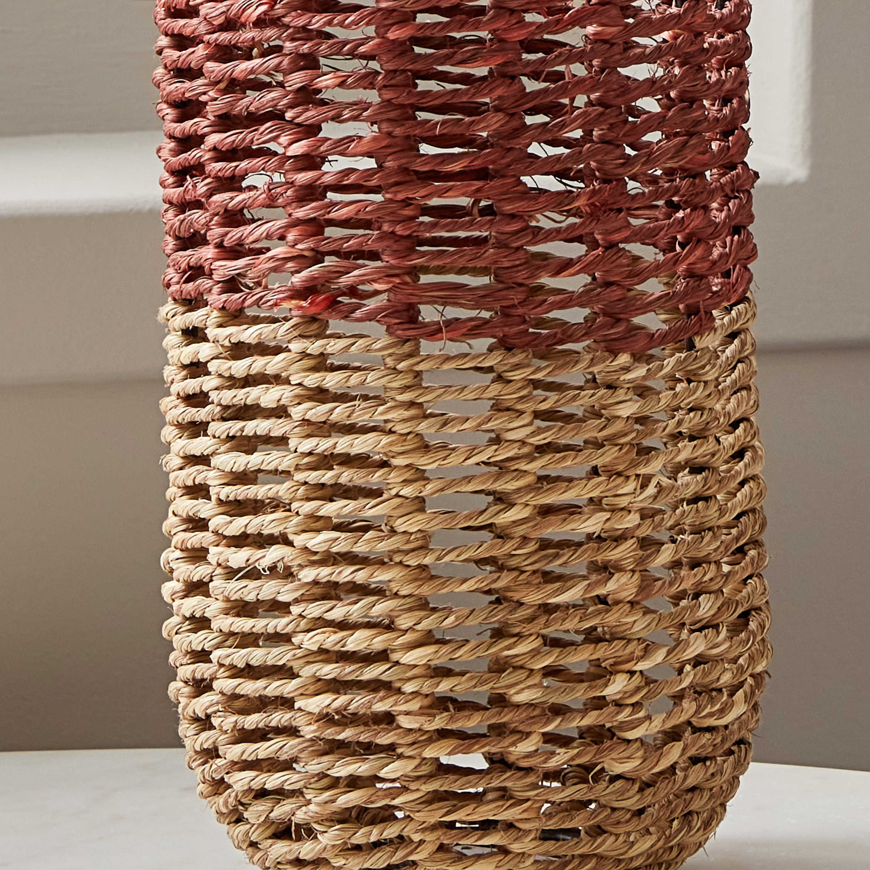 Splendid Metal Wired Cylindrical Vase - 14x14x25.5 cm-hbxbedroom-decorandaccessories-vases-image-3