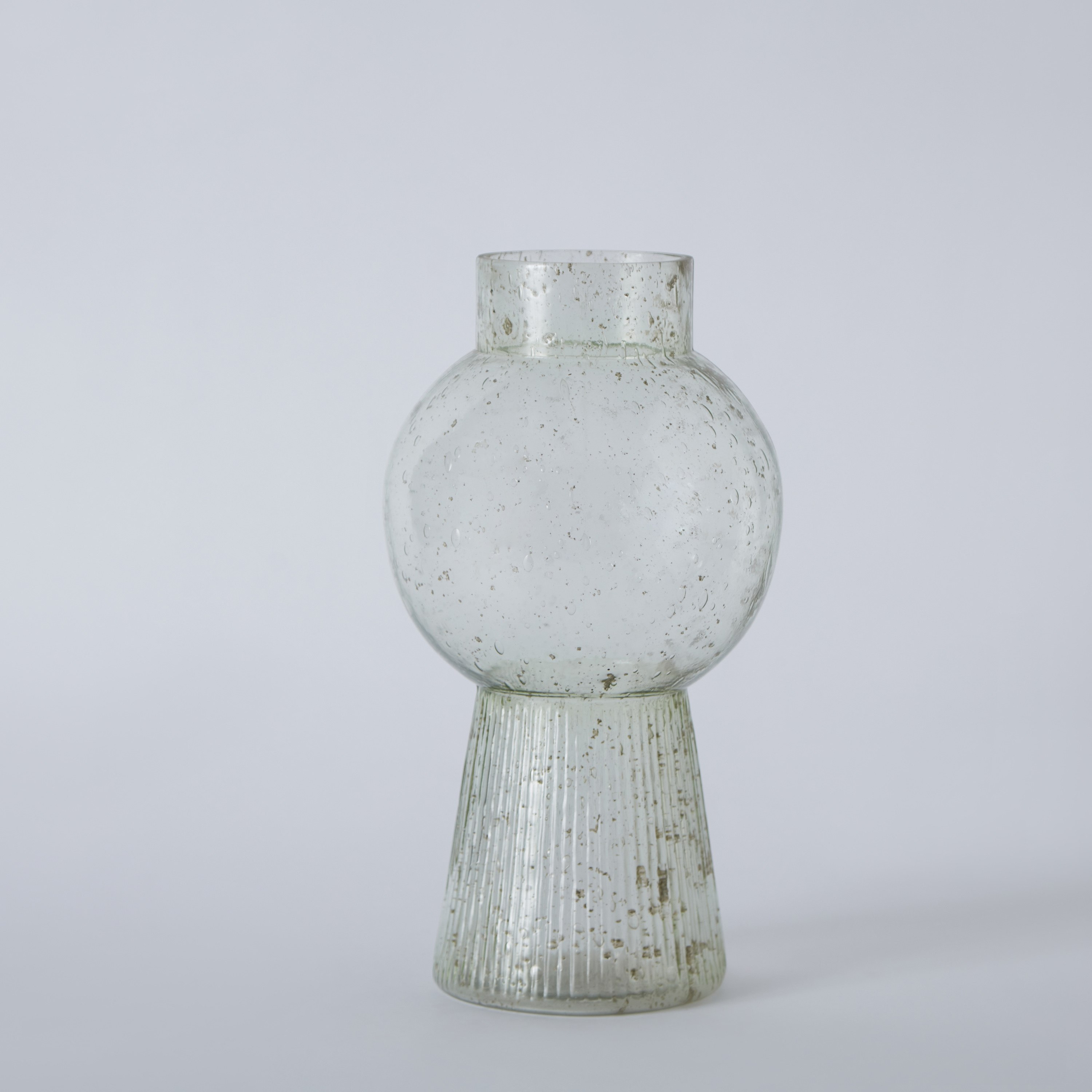 Splendid Funnel Glass Vase - 15x15x28 cm-hbxbedroom-decorandaccessories-vases-image-6