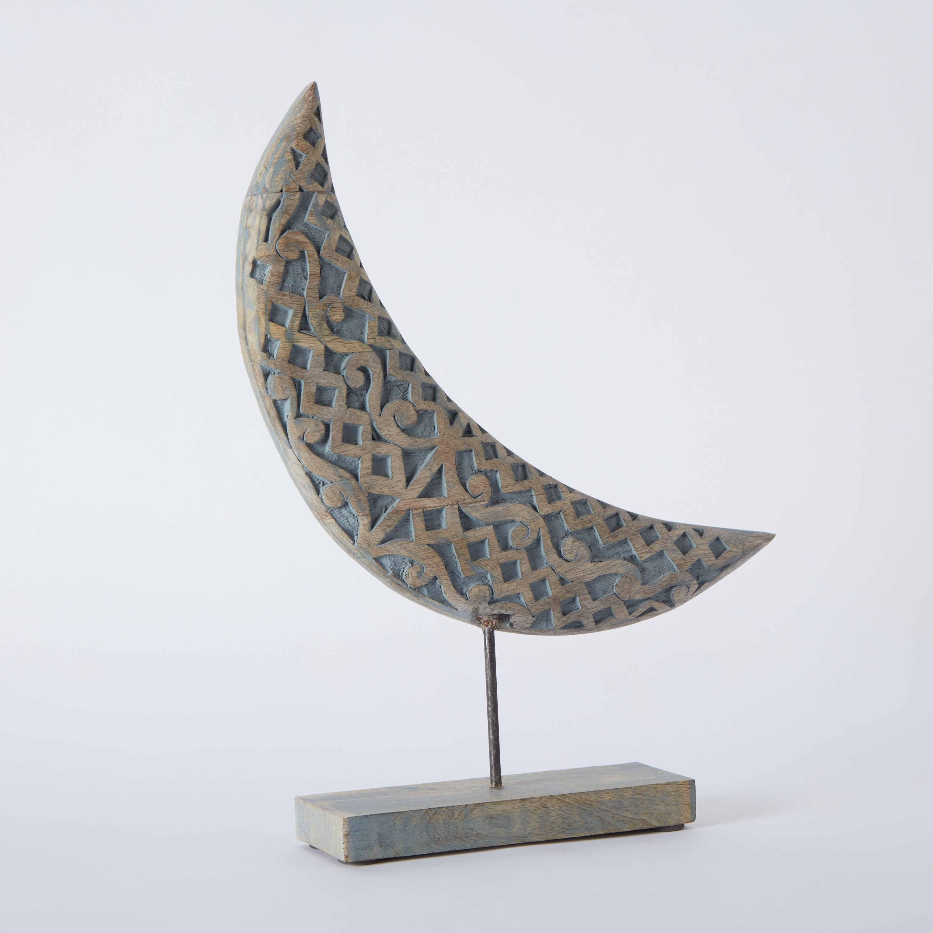 ديكور طاولة خشب مطلي من سبلينديد- 26x6.5x36 سم-hbxhomeware-homedecor-figurinesandornaments-image-6