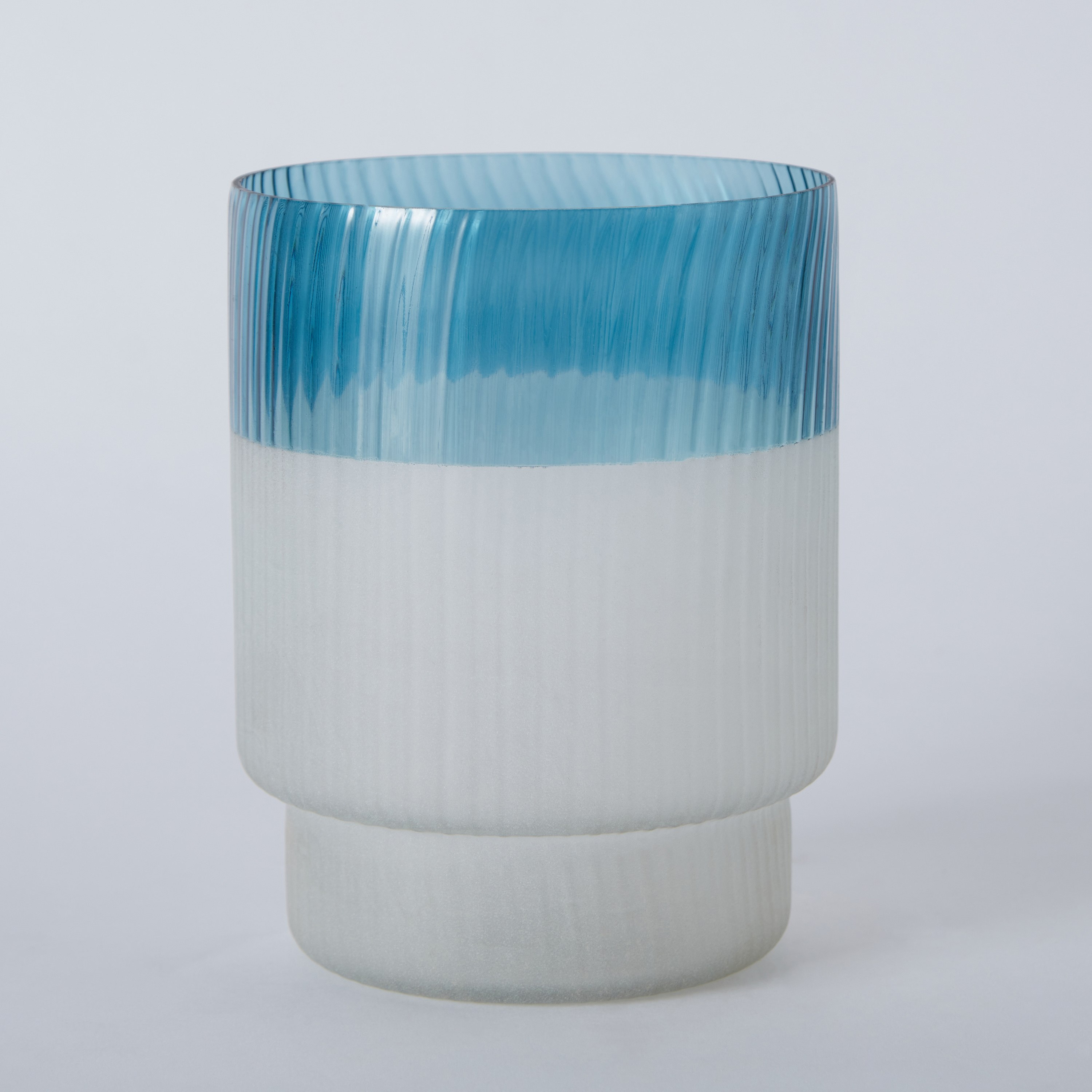 مزهرية طاولة زجاج من سبلينديد - 12x12x16 سم-hbxbedroom-decorandaccessories-vases-image-6