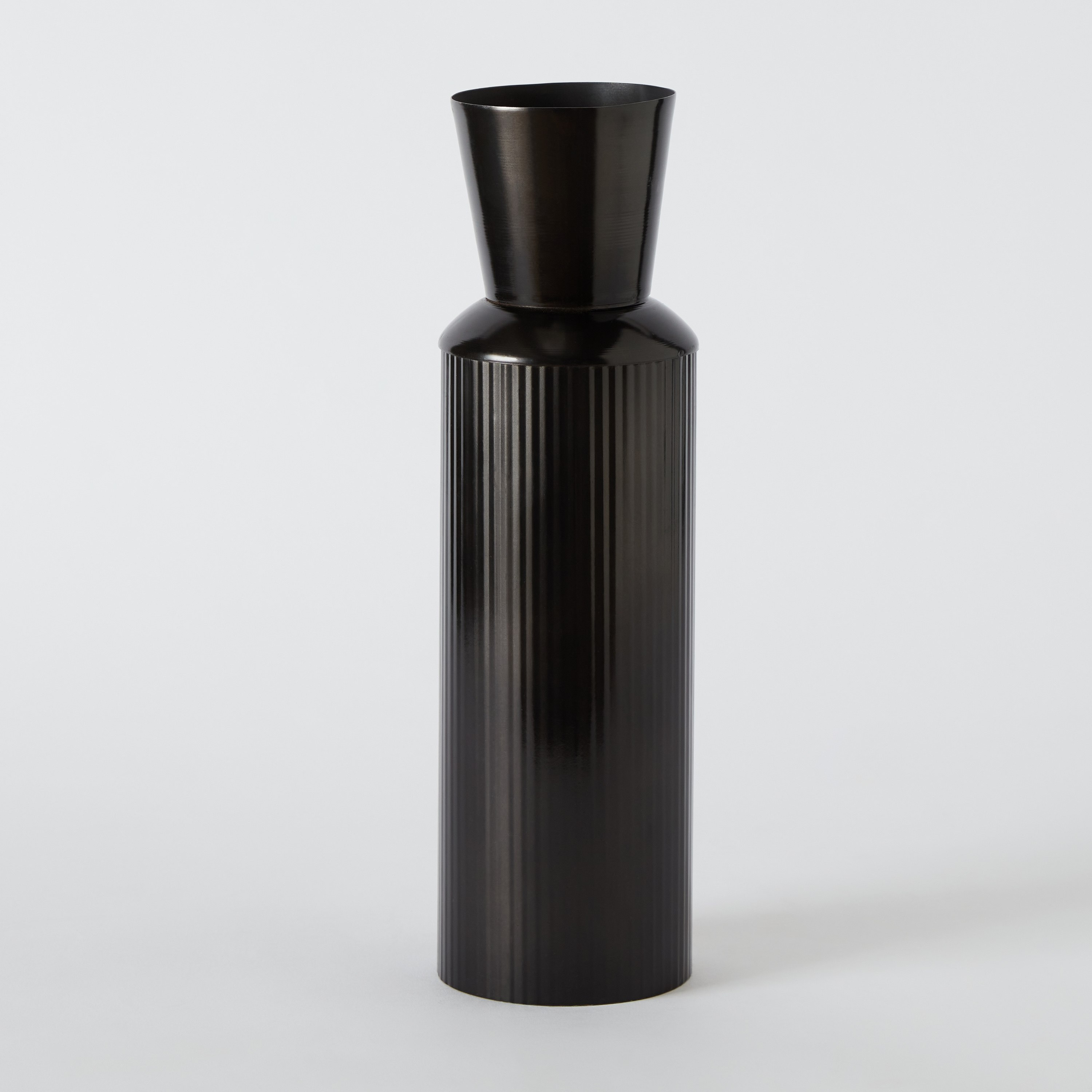 مزهرية طاولة معدنية من سبلينديد - 9x9x30 سم-hbxbedroom-decorandaccessories-vases-image-6