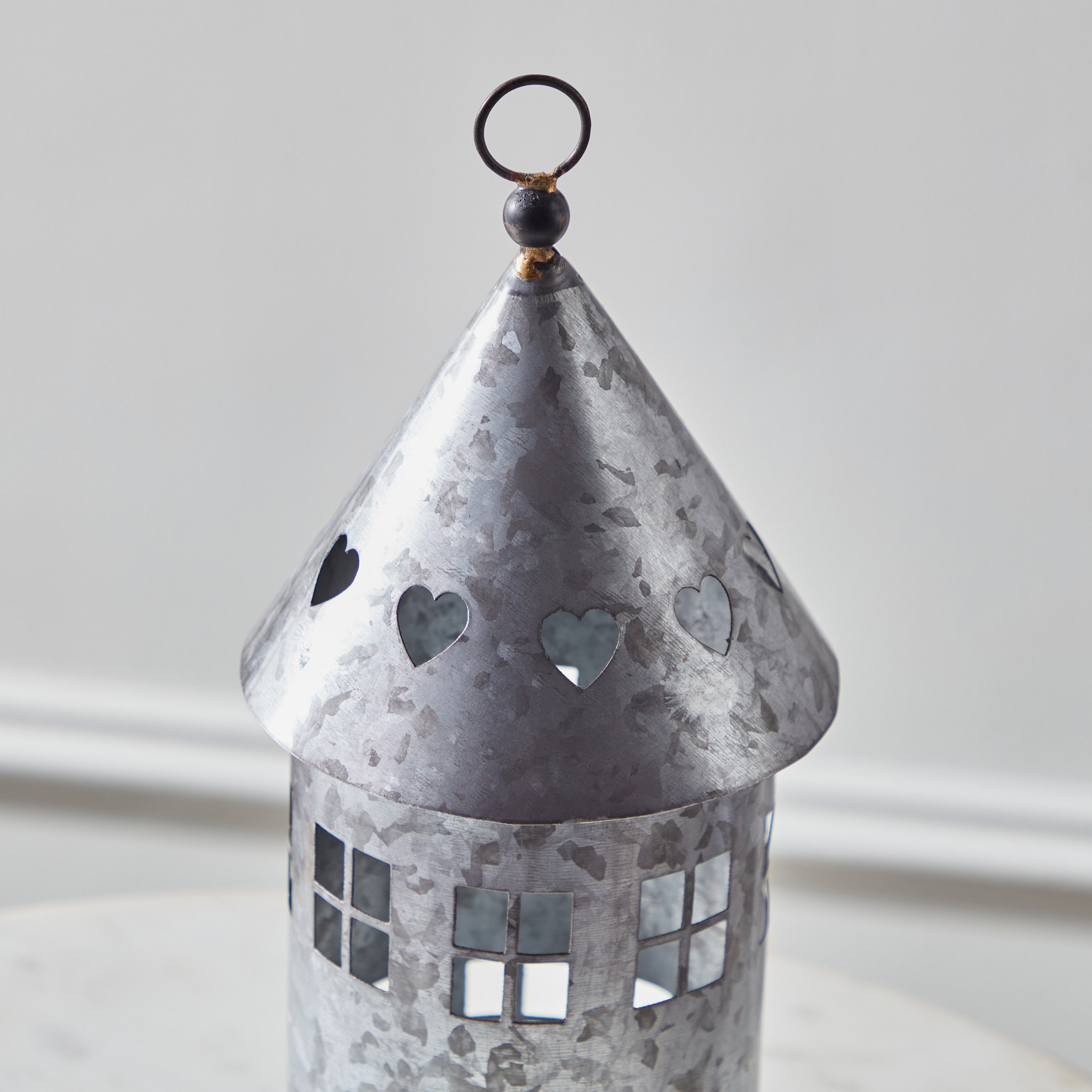 فانوس ديكور معدن من سبلينديد - 11x11x28 سم-hbxdecorandfurnishings-homeaccessories-lanterns-image-3