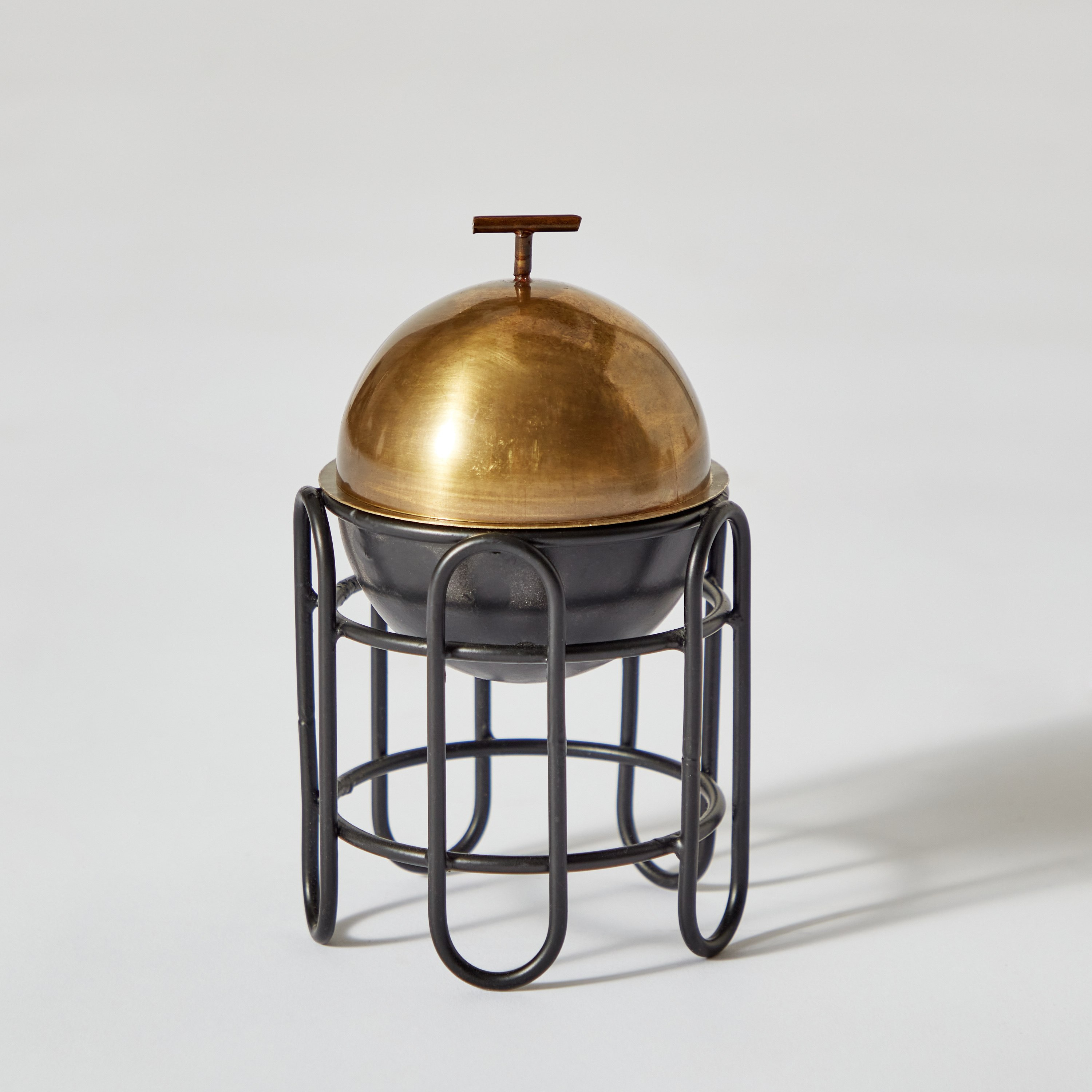 Splendid Metal Incense Burner with Stand - 10x10x17 cm-hbxhomeware-hbxdecorandfurnishings-image-6