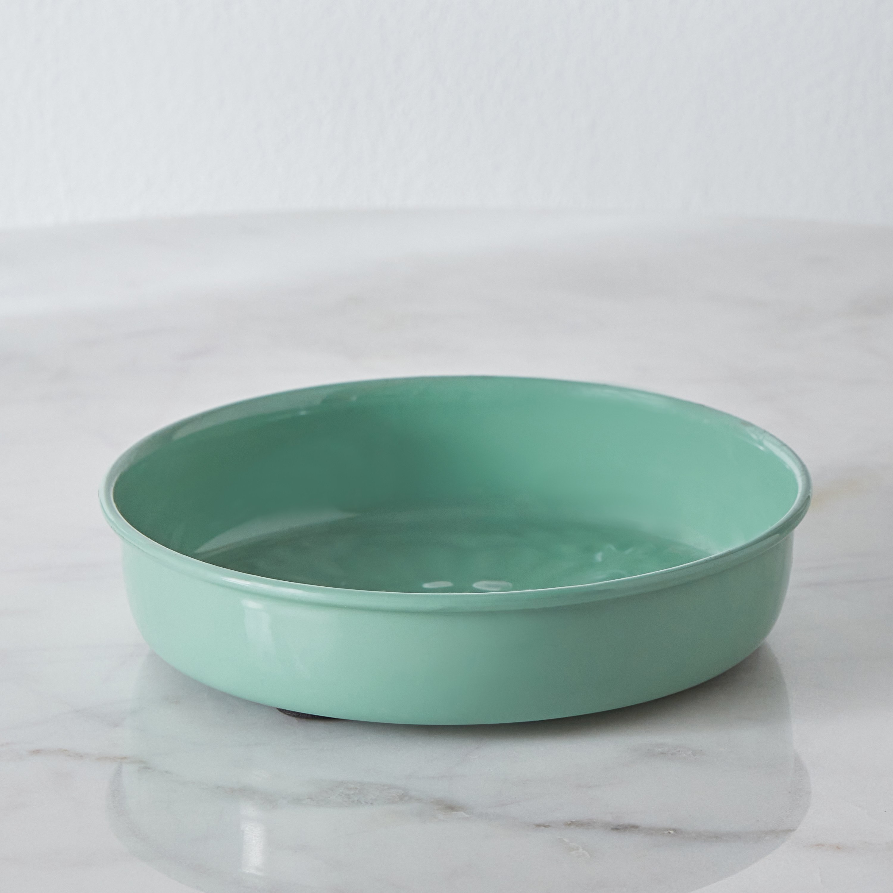 Splendid Metal Decorative Plate- 17x17x4 cm-hbxhomeware-hbxdecorandfurnishings-image-2