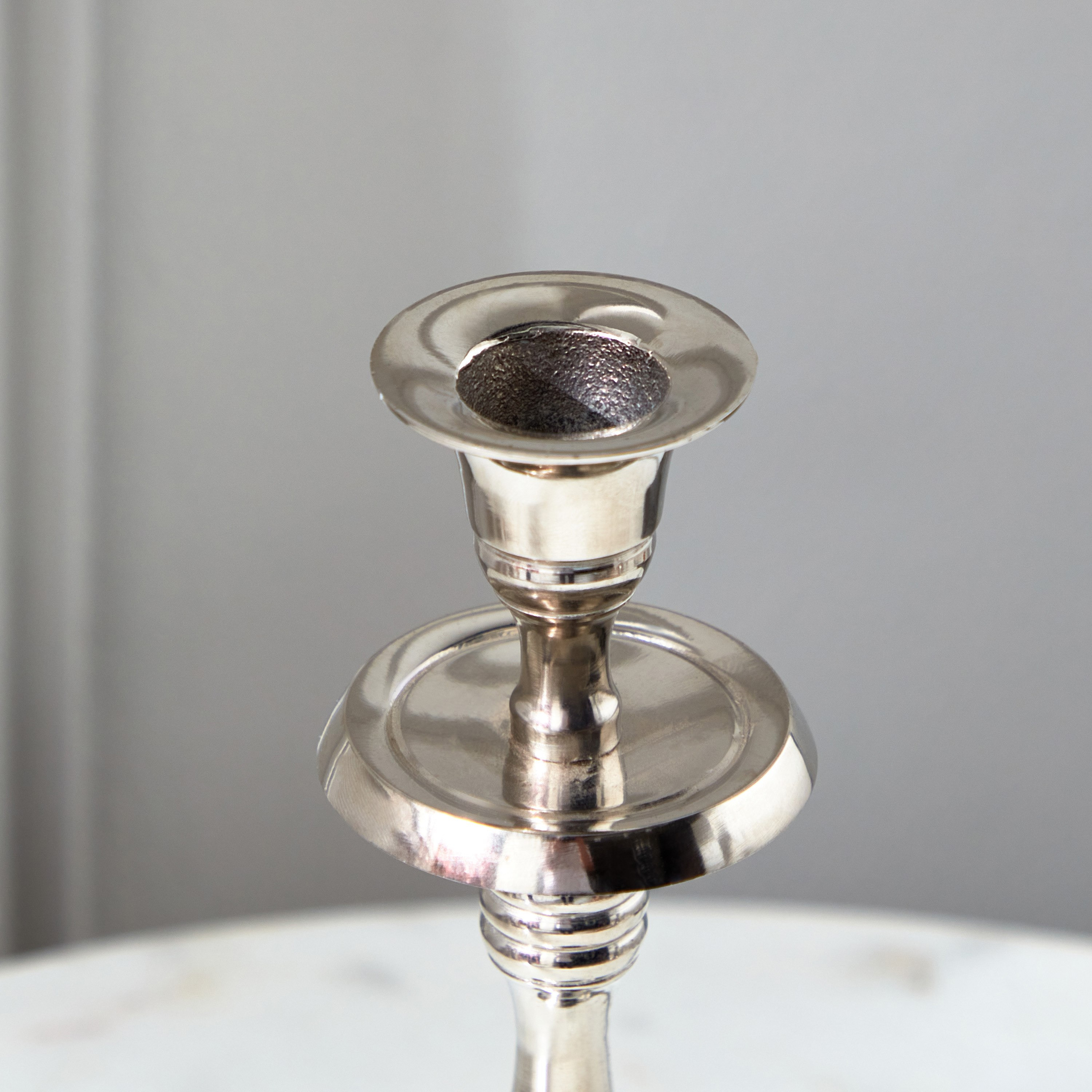 حامل شموع معدن من سبلينديد - 8.5x8.5x20 سم-hbxlivingroom-decorandaccessories-candleholders-image-3