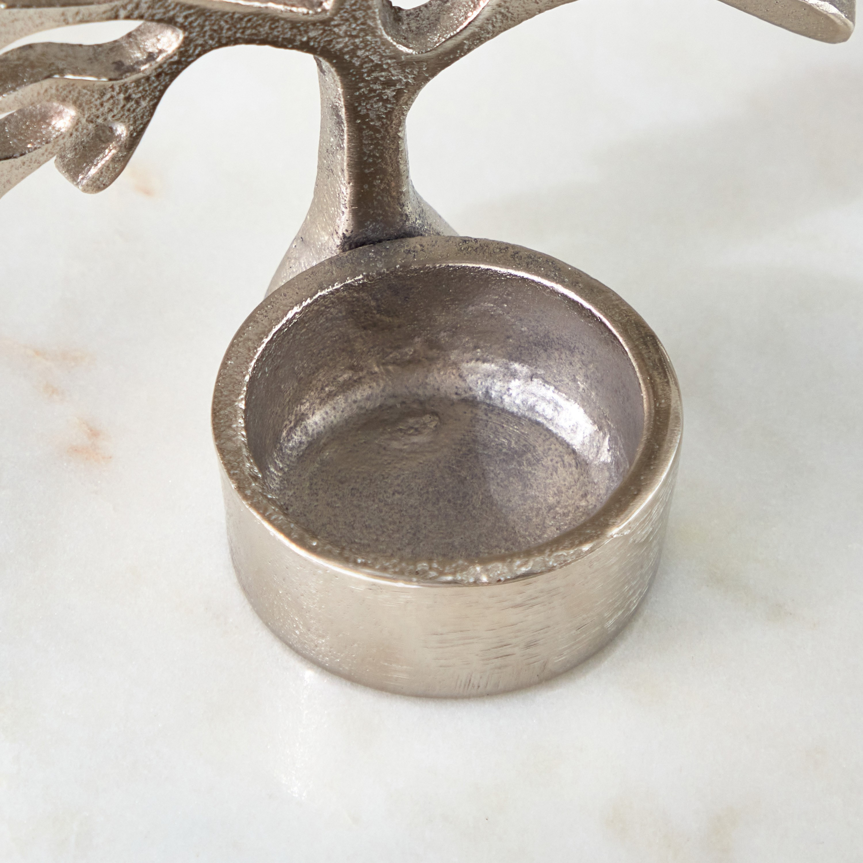 حامل شموع صغيرة شجرة معدن من سبلينديد - 11.5x6.13 سم-hbxlivingroom-decorandaccessories-candleholders-image-5