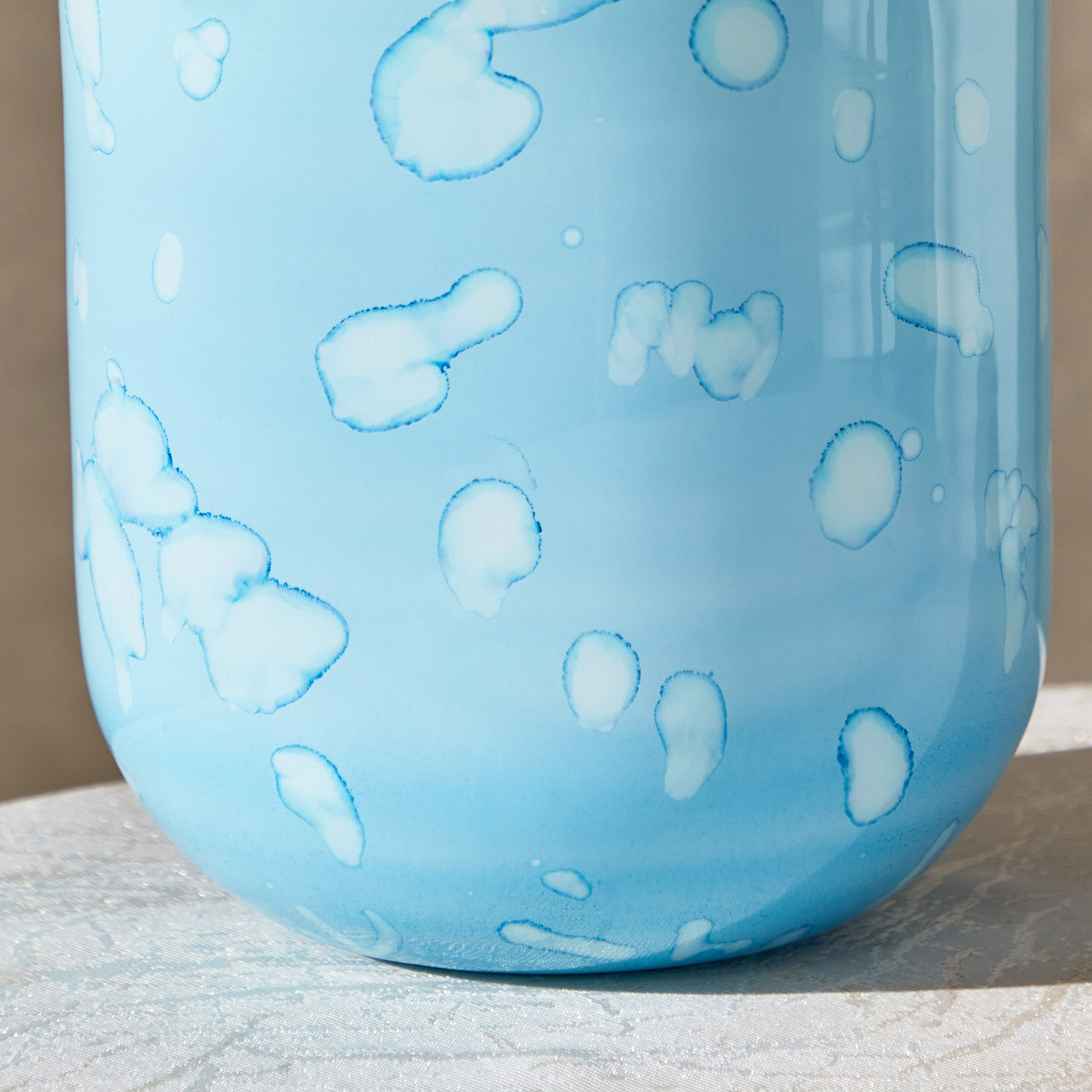 فانوس زجاج من سبلينديد - 16x16x24 سم-hbxdecorandfurnishings-homeaccessories-lanterns-image-4