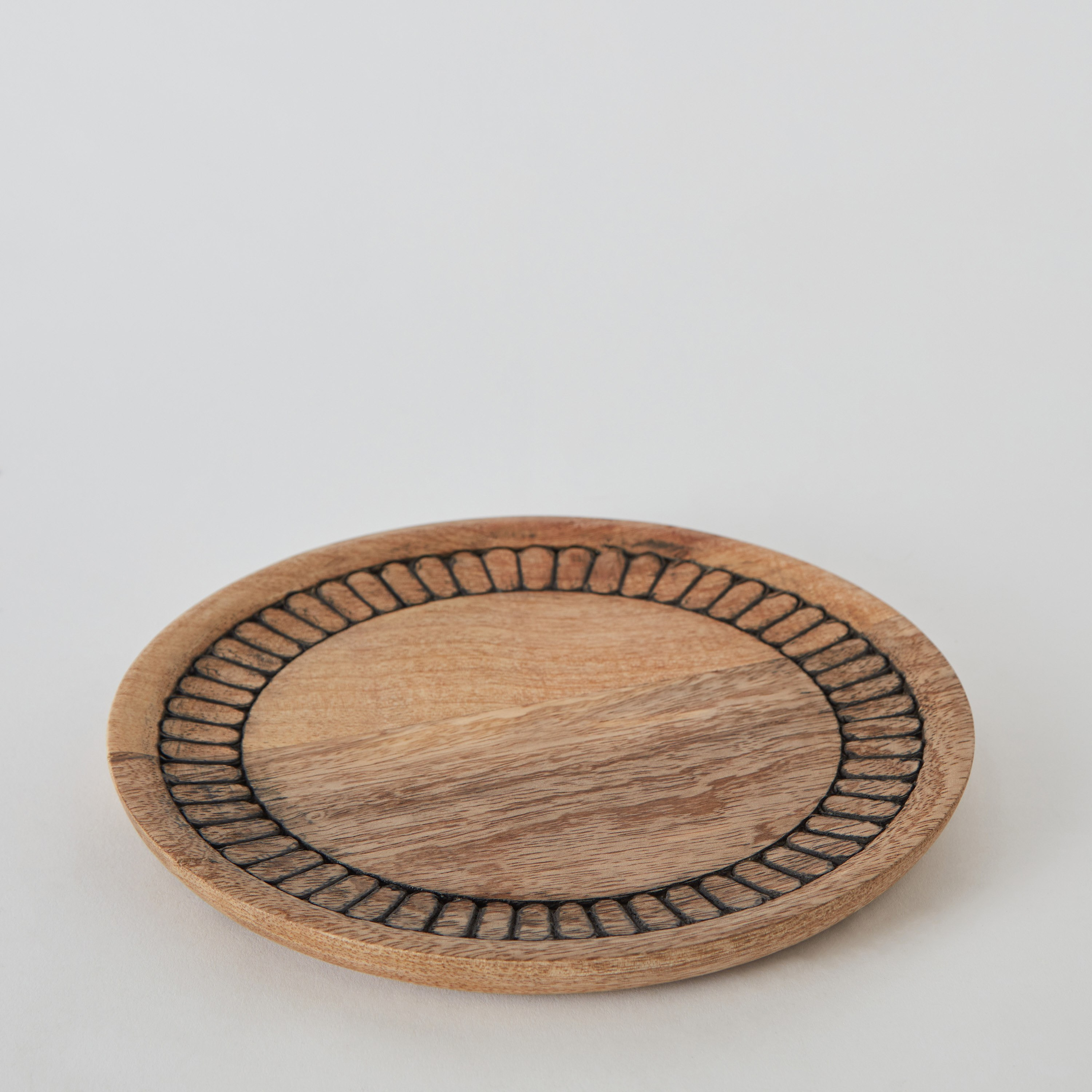 صحن خشب من إيرثي فايب - 23 سم-hbxdecorandfurnishings-tabletop-serveware-image-6