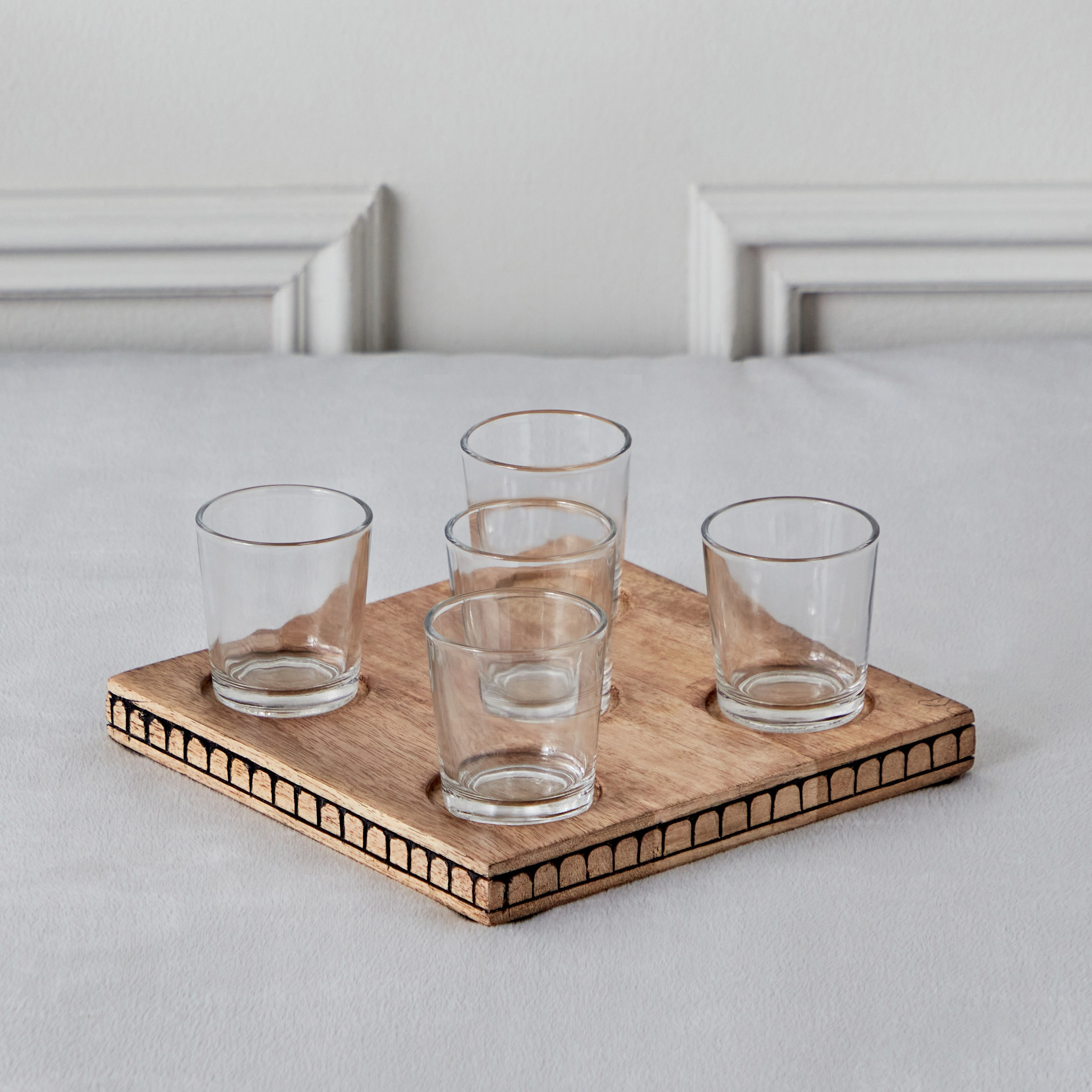 طقم أكواب صغيرة مع حامل من إيرثي فايب - 20 سم-hbxhomeware-hbxkitchen-image-1