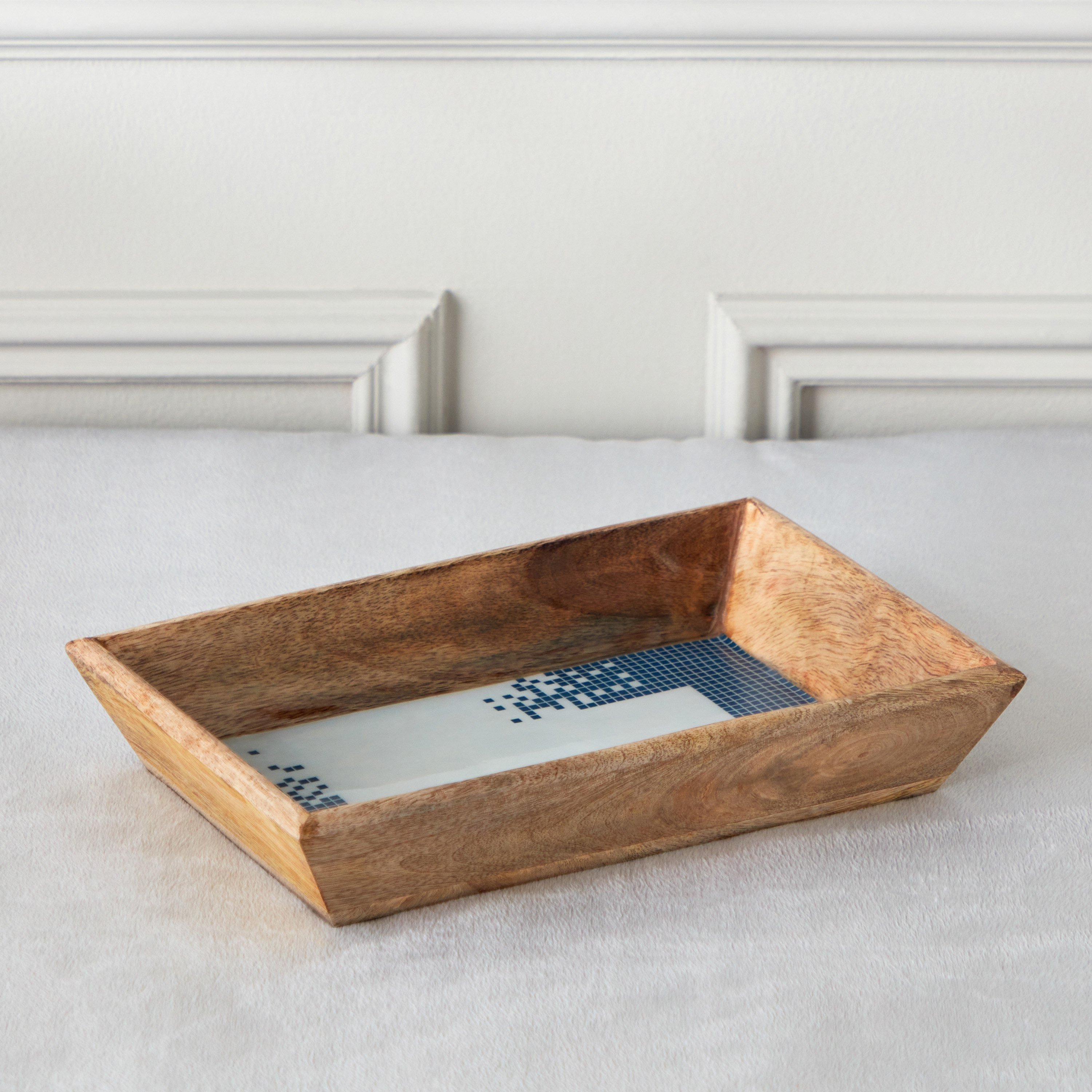 وعاء سلطة خشب مطلي بالمينا من أرتيزان - 29 سم-hbxdecorandfurnishings-tabletop-serveware-image-2