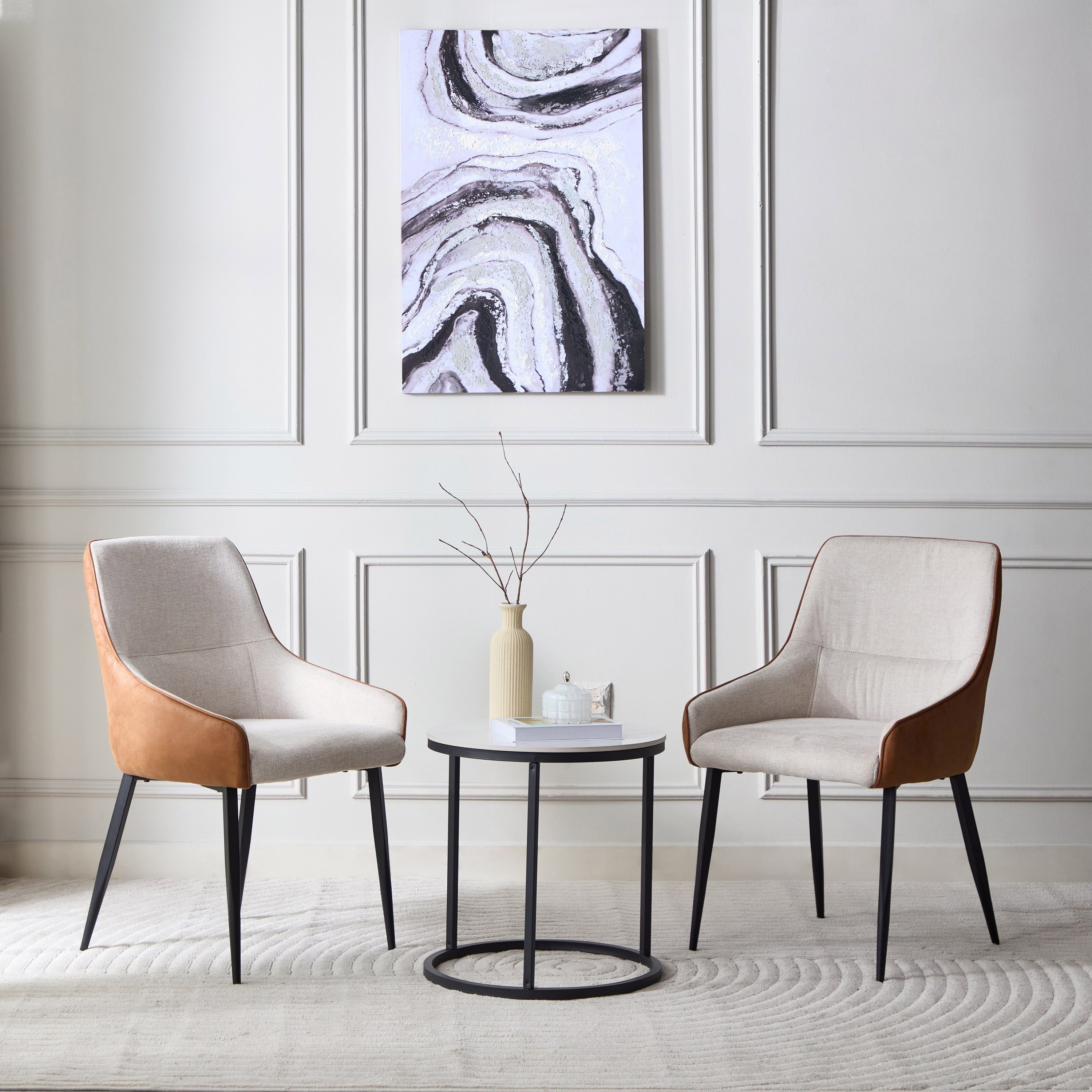 كرسي جلسة شاي من ويلي - طقم من قطعتين-hbxdiningroom-tabletop-dinnersets-image-1